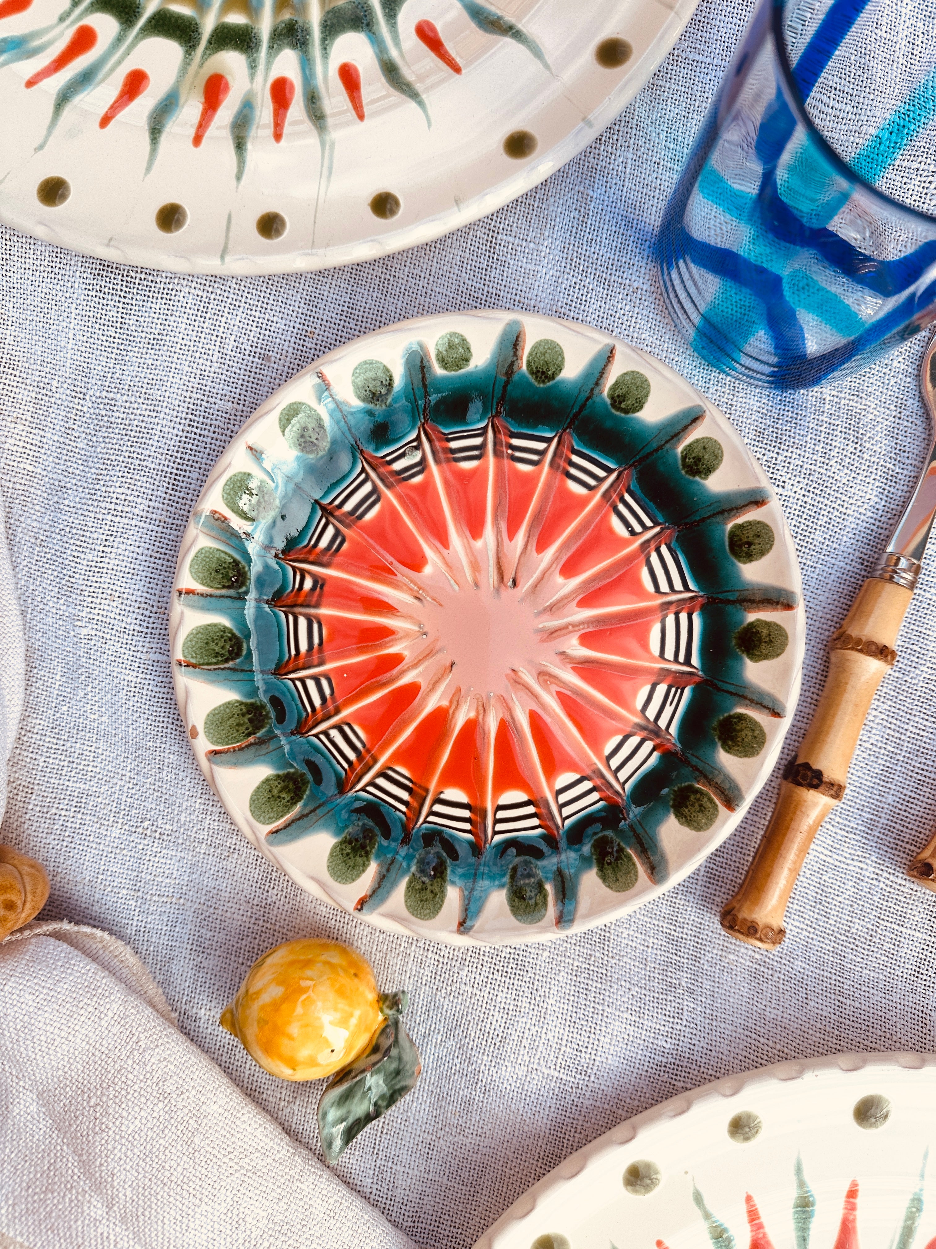 Psychodelic Brotteller Plate - 16cm "Little Puglia 1963"