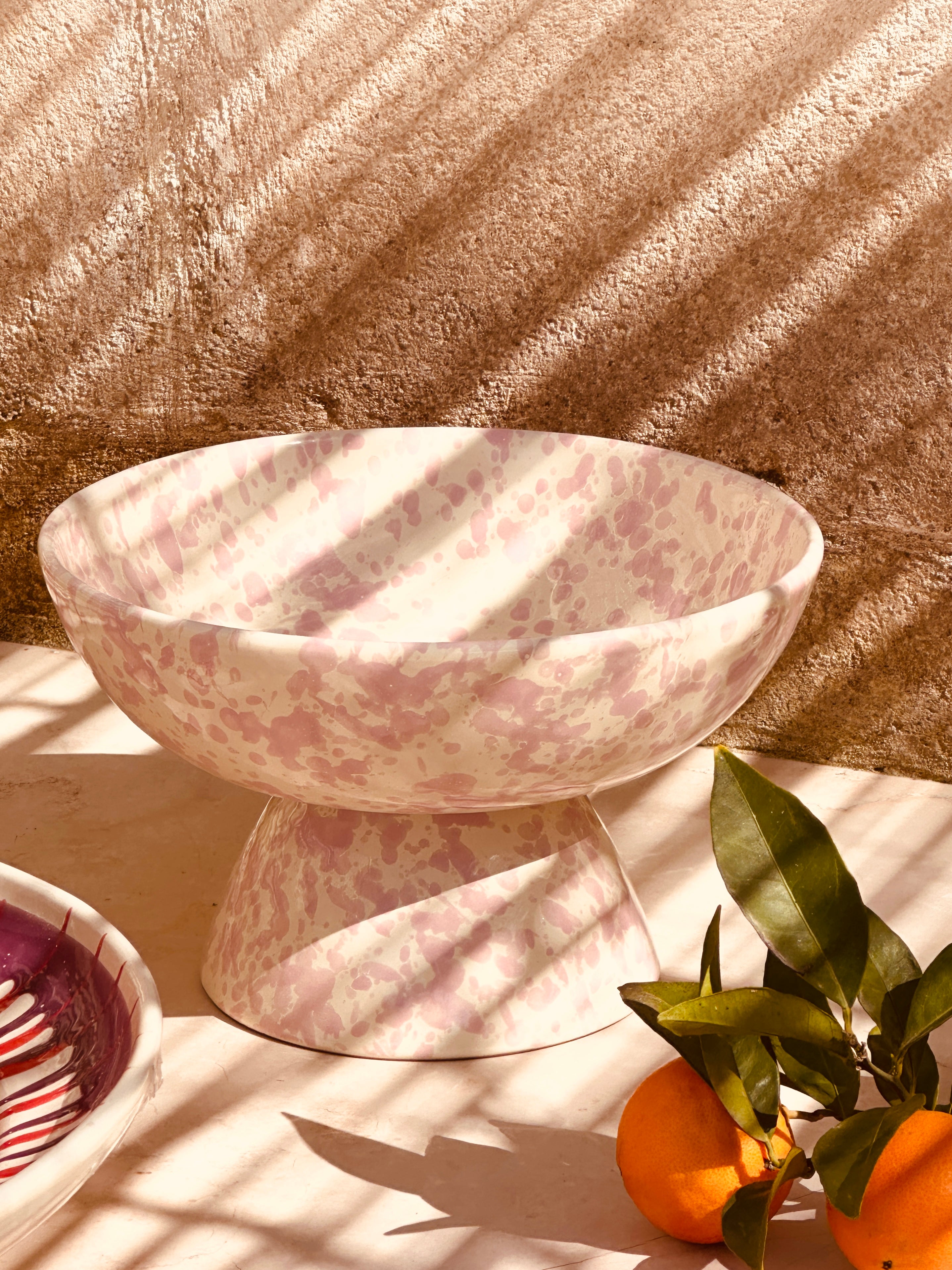 Schizzato High Bowl "Rosato"