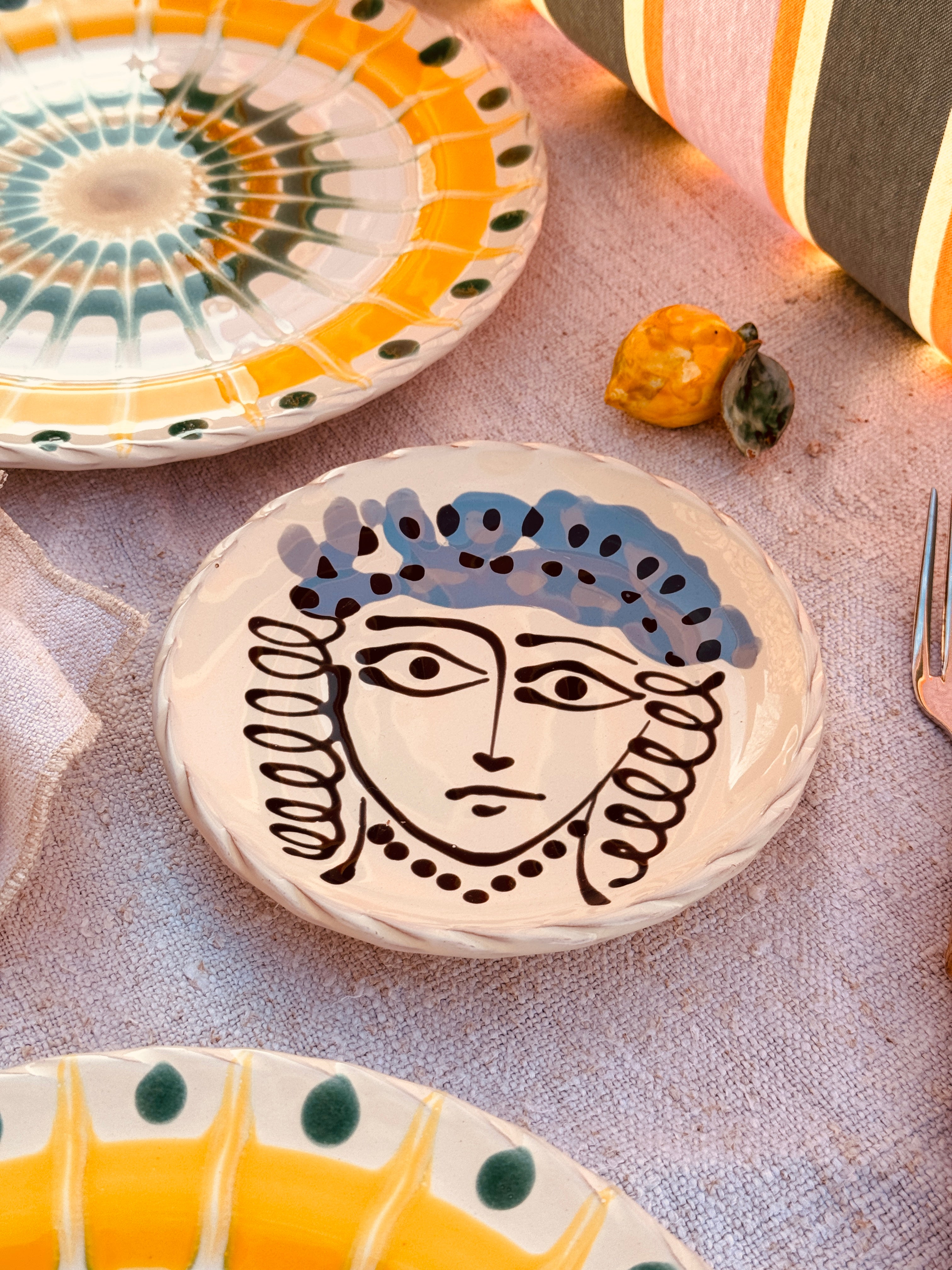 Brotteller 16cm „Madame Taupe“