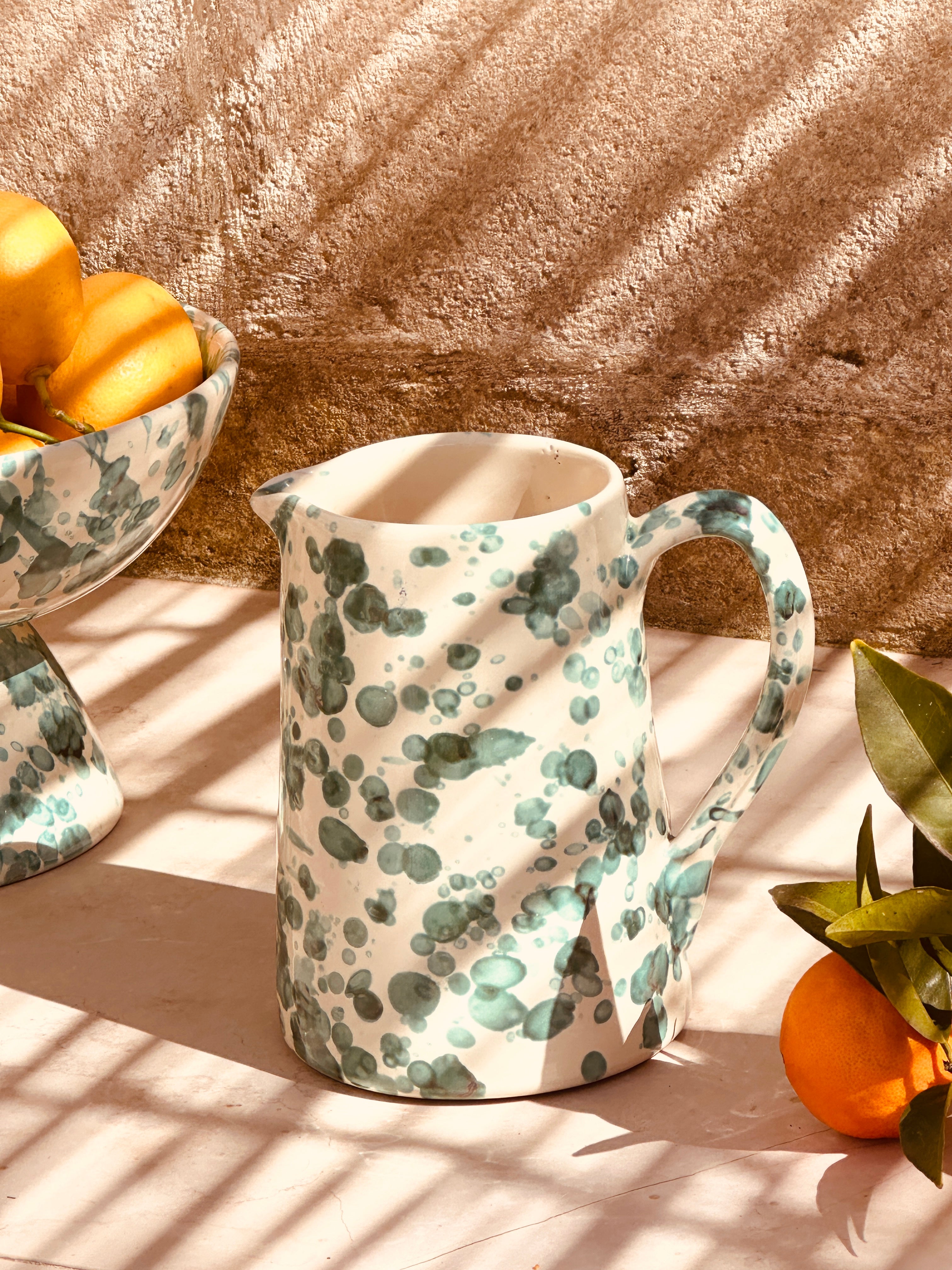 Schizzato Jug "Verde"