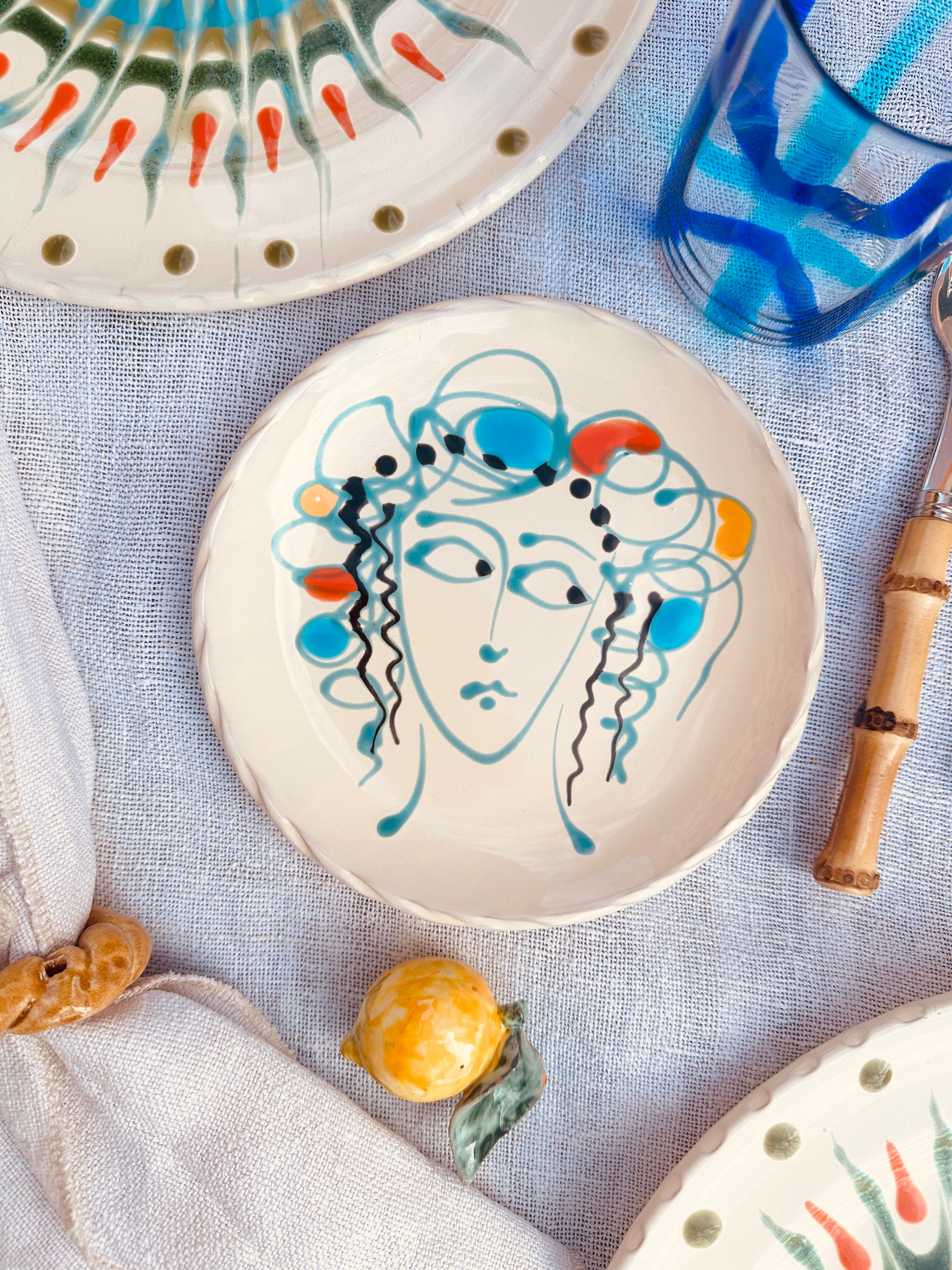 Viso Fruit Plate "Iconic Picasso Viso" - 16 cm