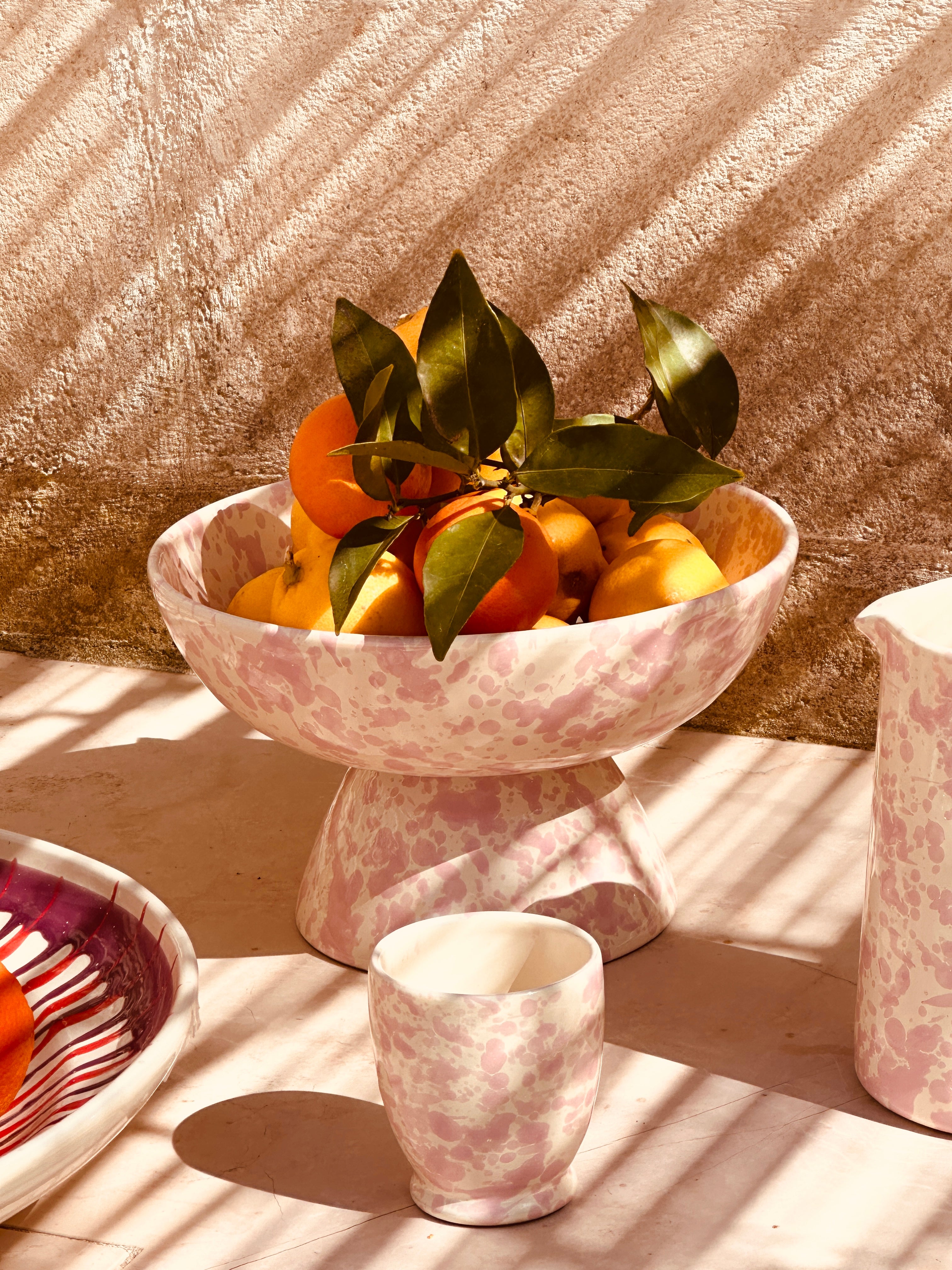Schizzato High Bowl "Rosato"