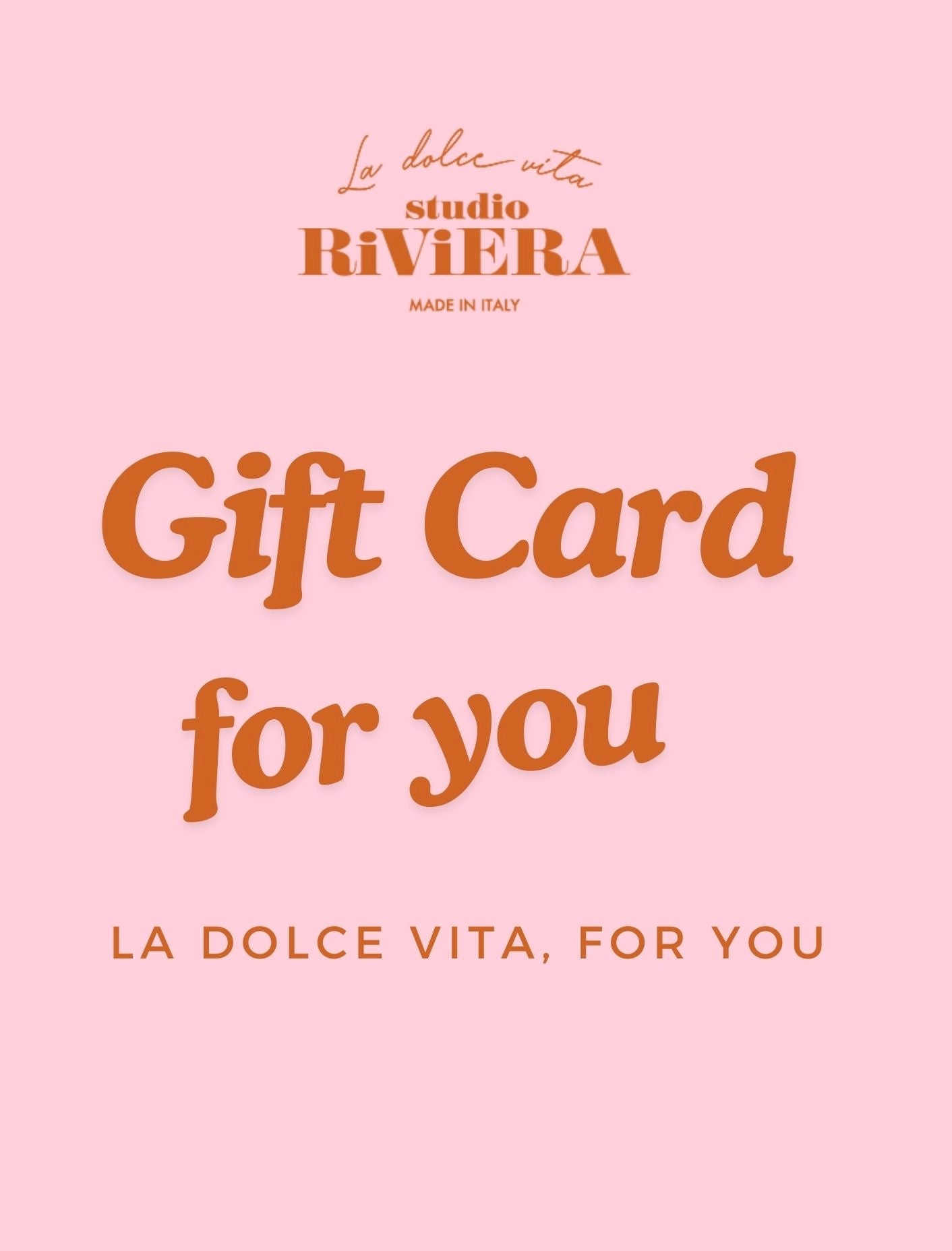 Der Studio Riviera Gutschein