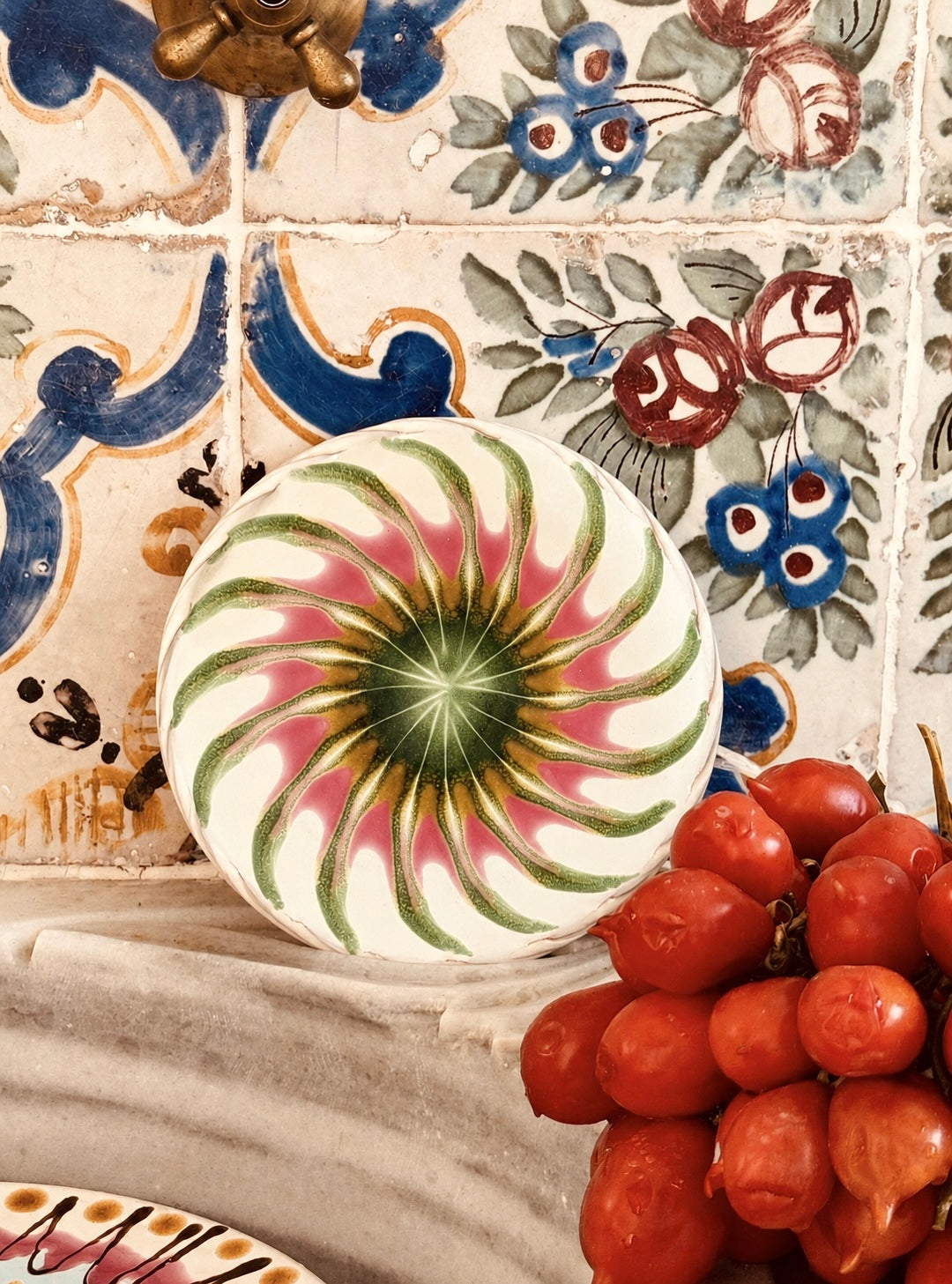 Handgefertigter kleiner Teller 16 cm | Dessert- & Brotteller