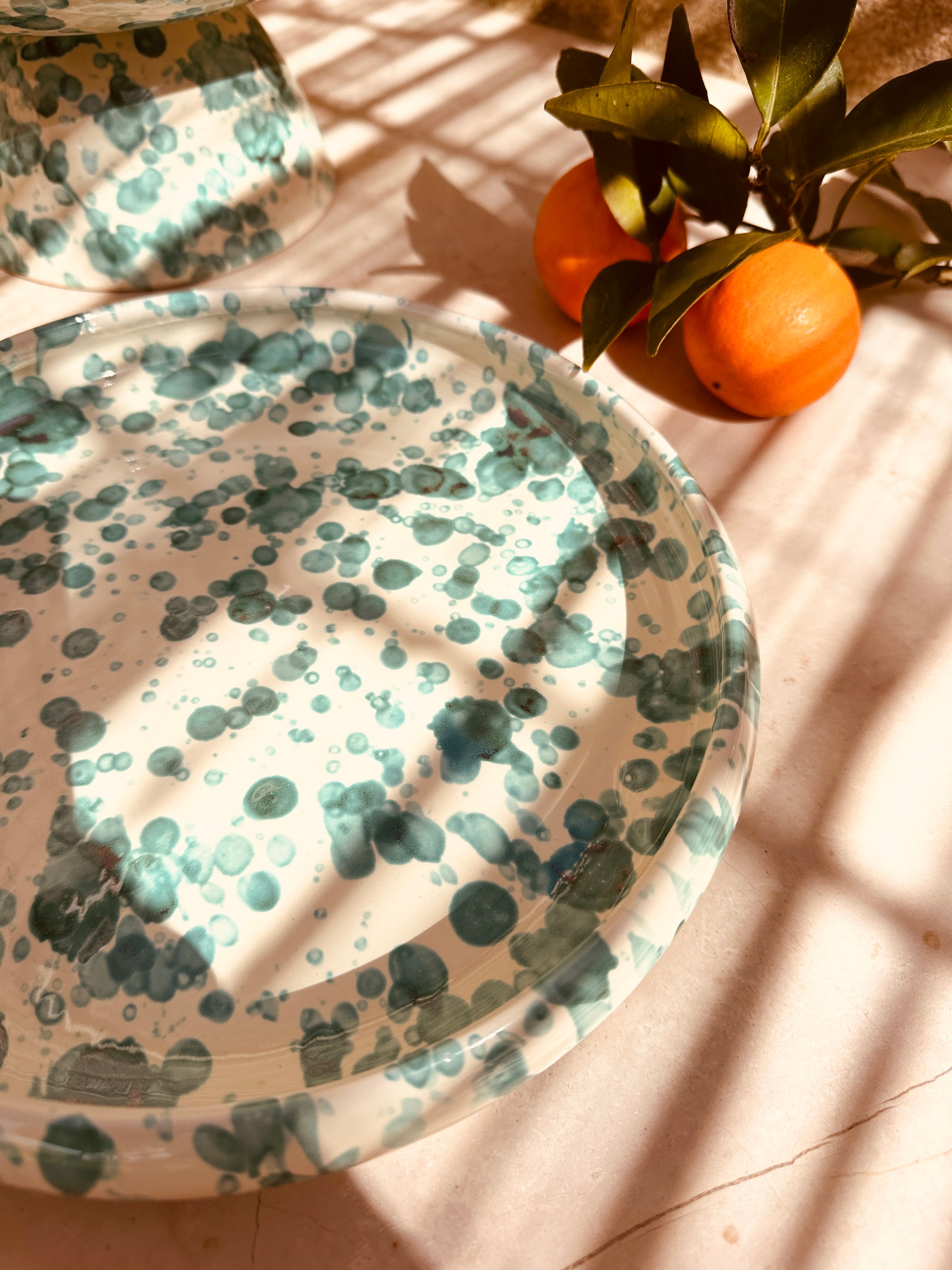 Frisbee Plate Schizzato "Verde“