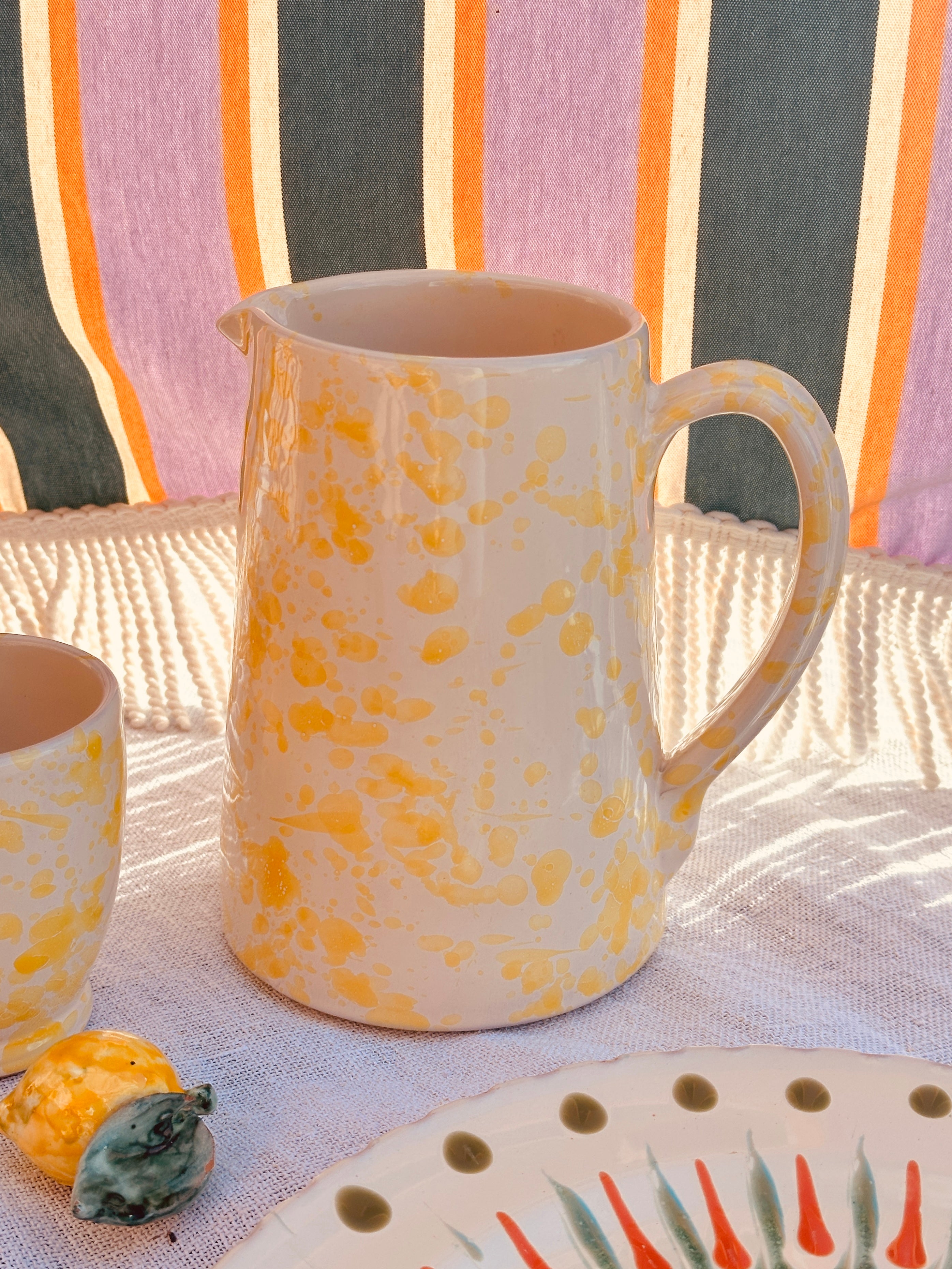 Schizzato Jug "Limone“