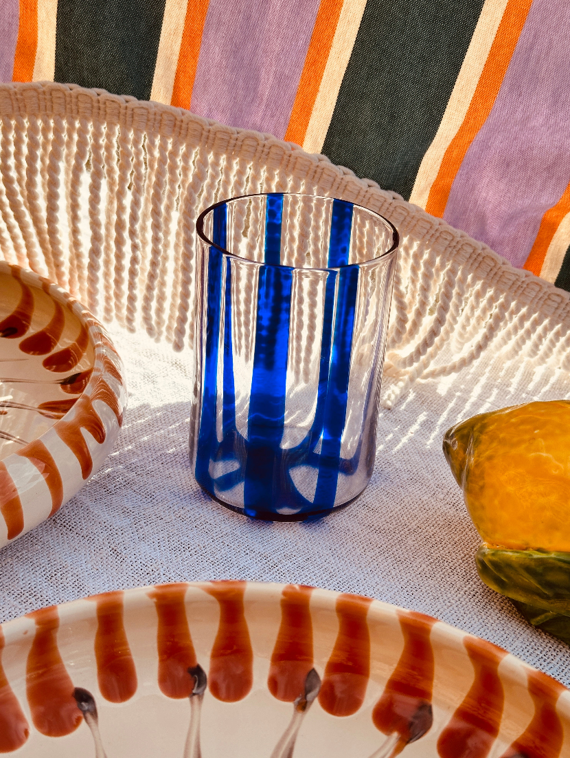 Handgefertigtes venezianisches Trinkglas | Mundgeblasenes Glas Italien