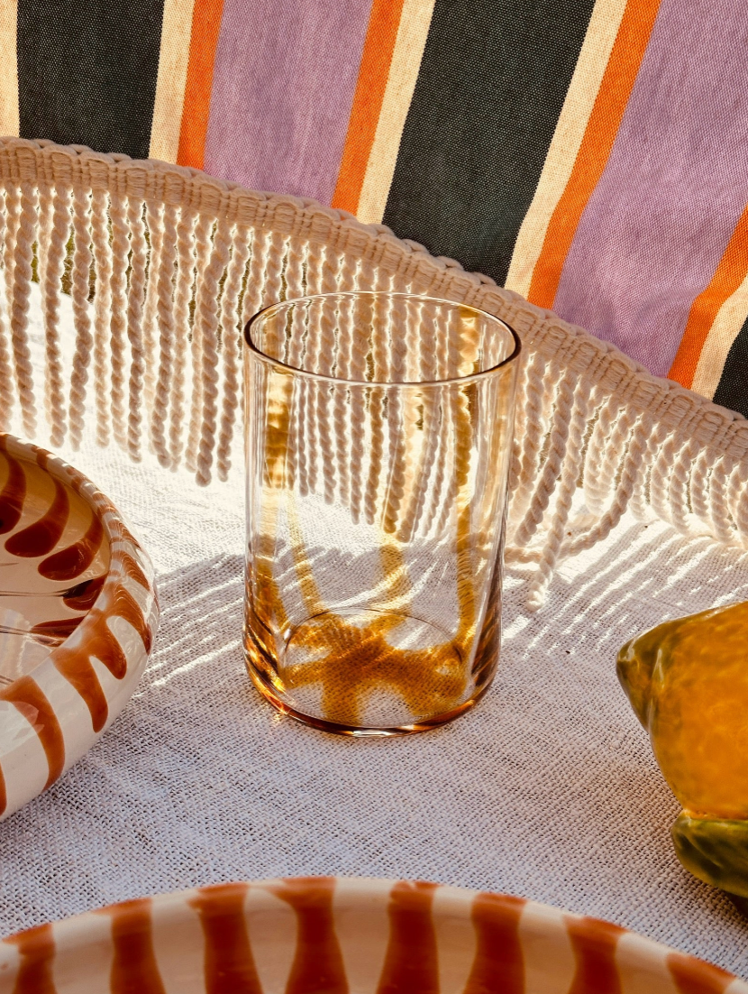Handgefertigtes venezianisches Trinkglas | Mundgeblasenes Glas Italien