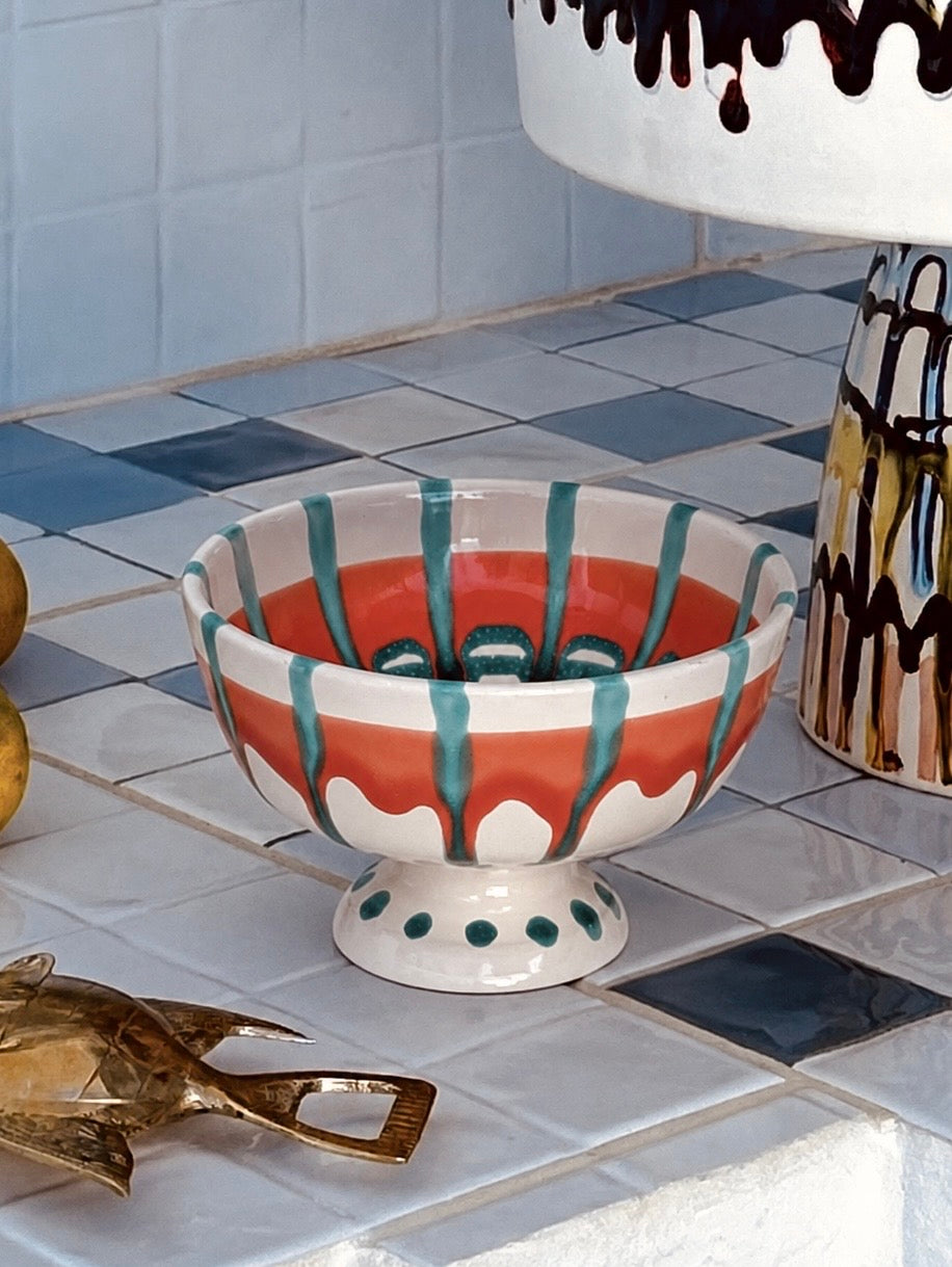Gelato Bowl „Mi piace Gelato“ – handgemachte Keramikschale 12 cm