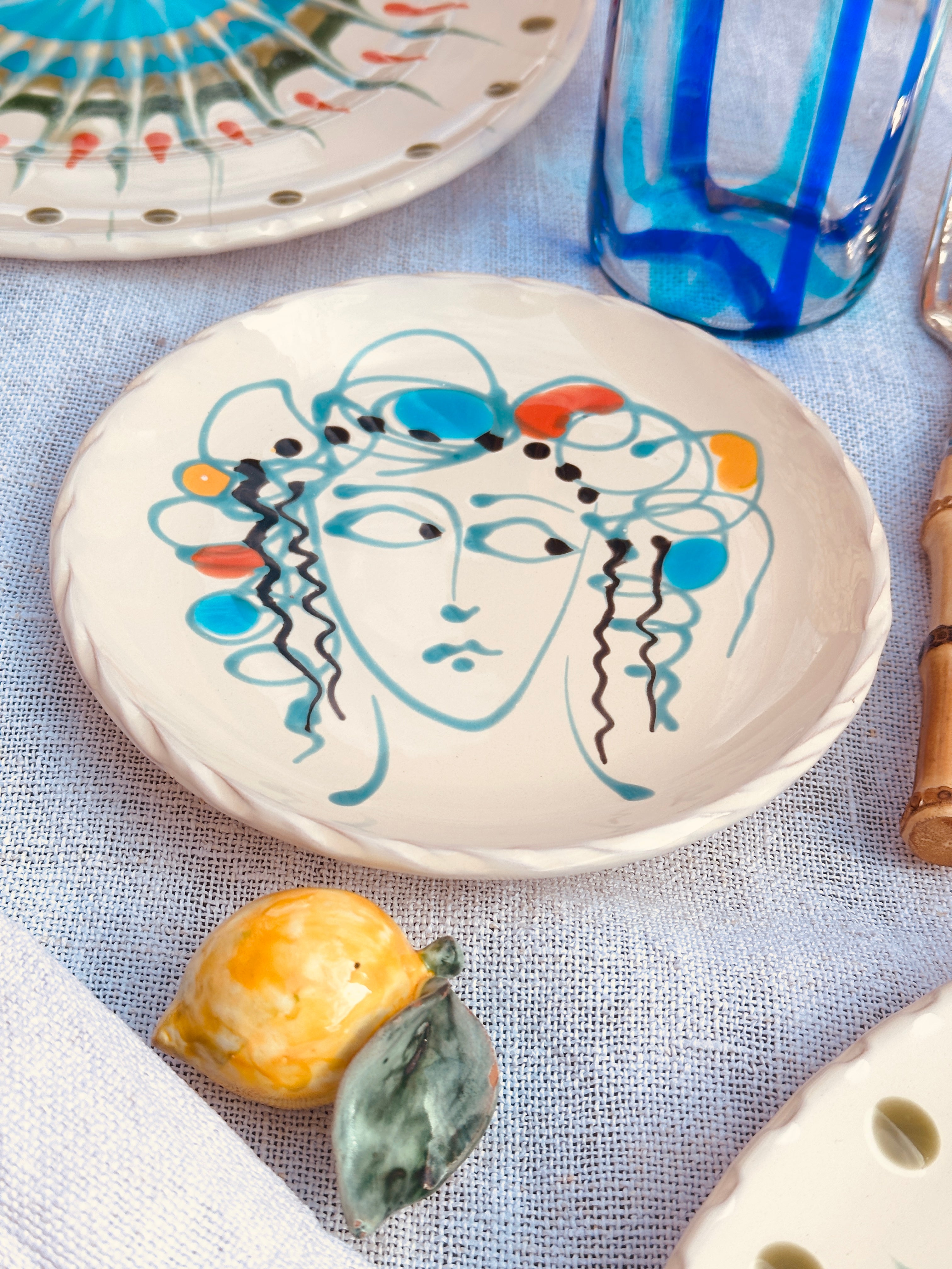 Viso Fruit Plate "Iconic Picasso Viso" - 16 cm