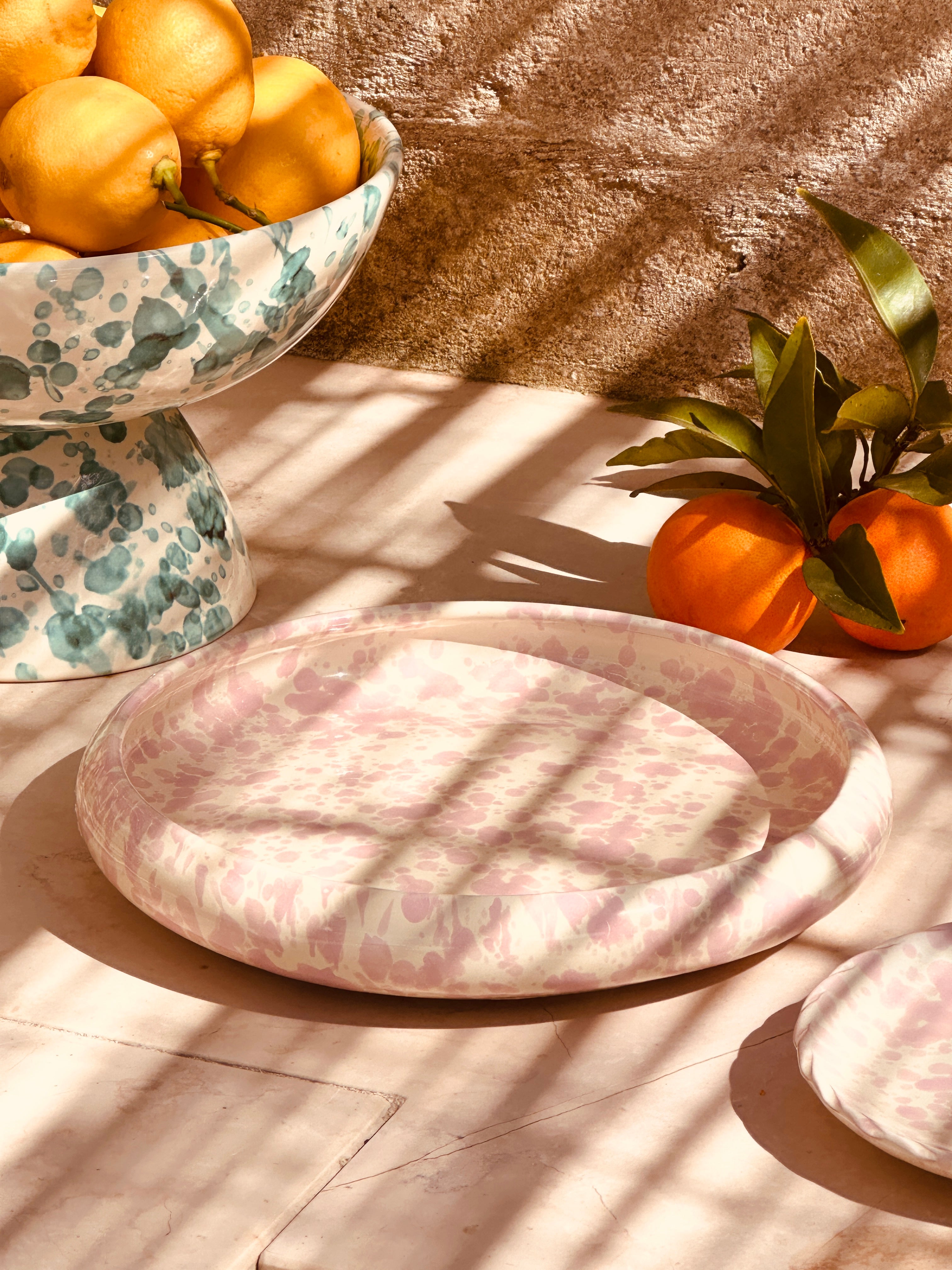 Frisbee Plate Schizzato "Rosato“