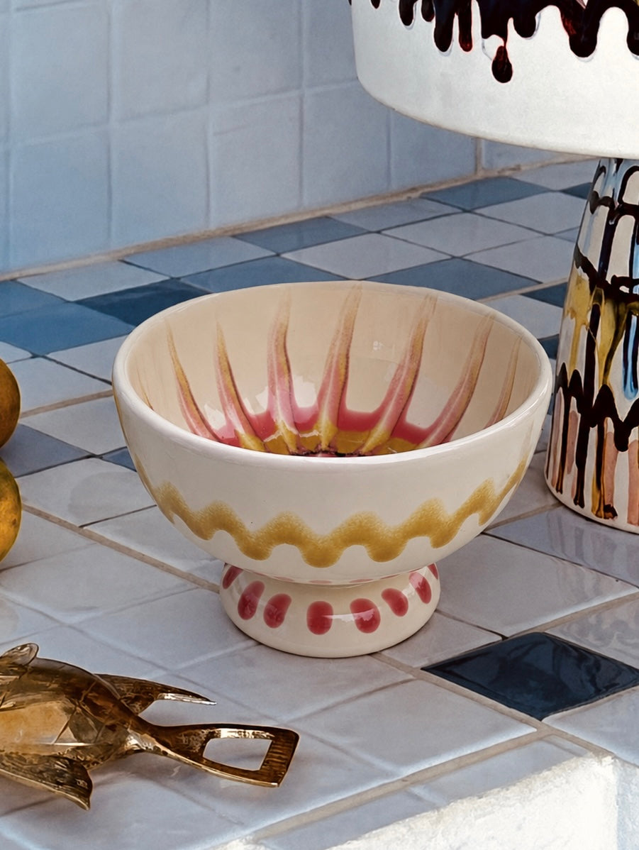 Gelato Bowl „Mi piace Gelato“ – handgemachte Keramikschale 12 cm