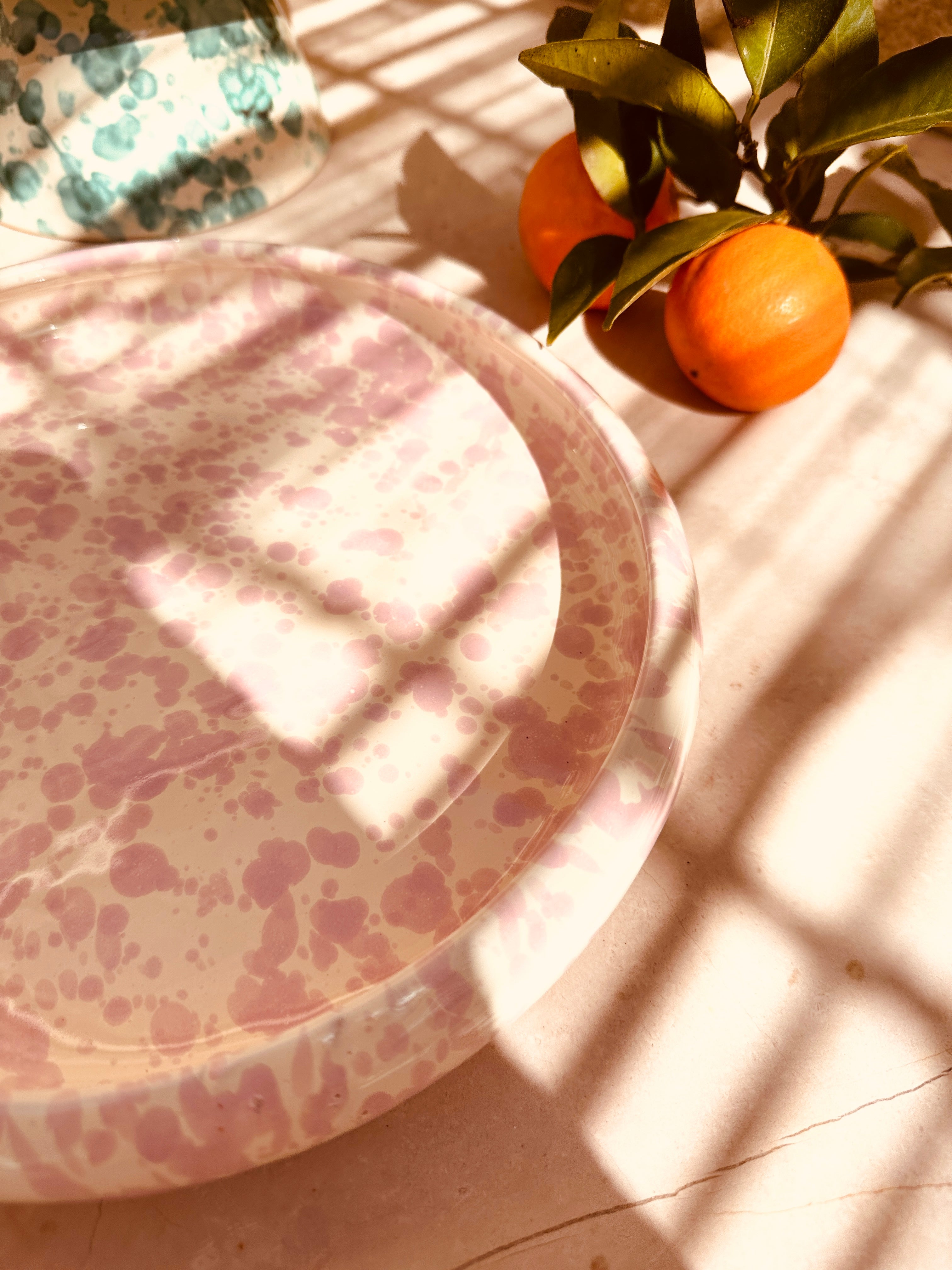 Frisbee Plate Schizzato "Rosato“
