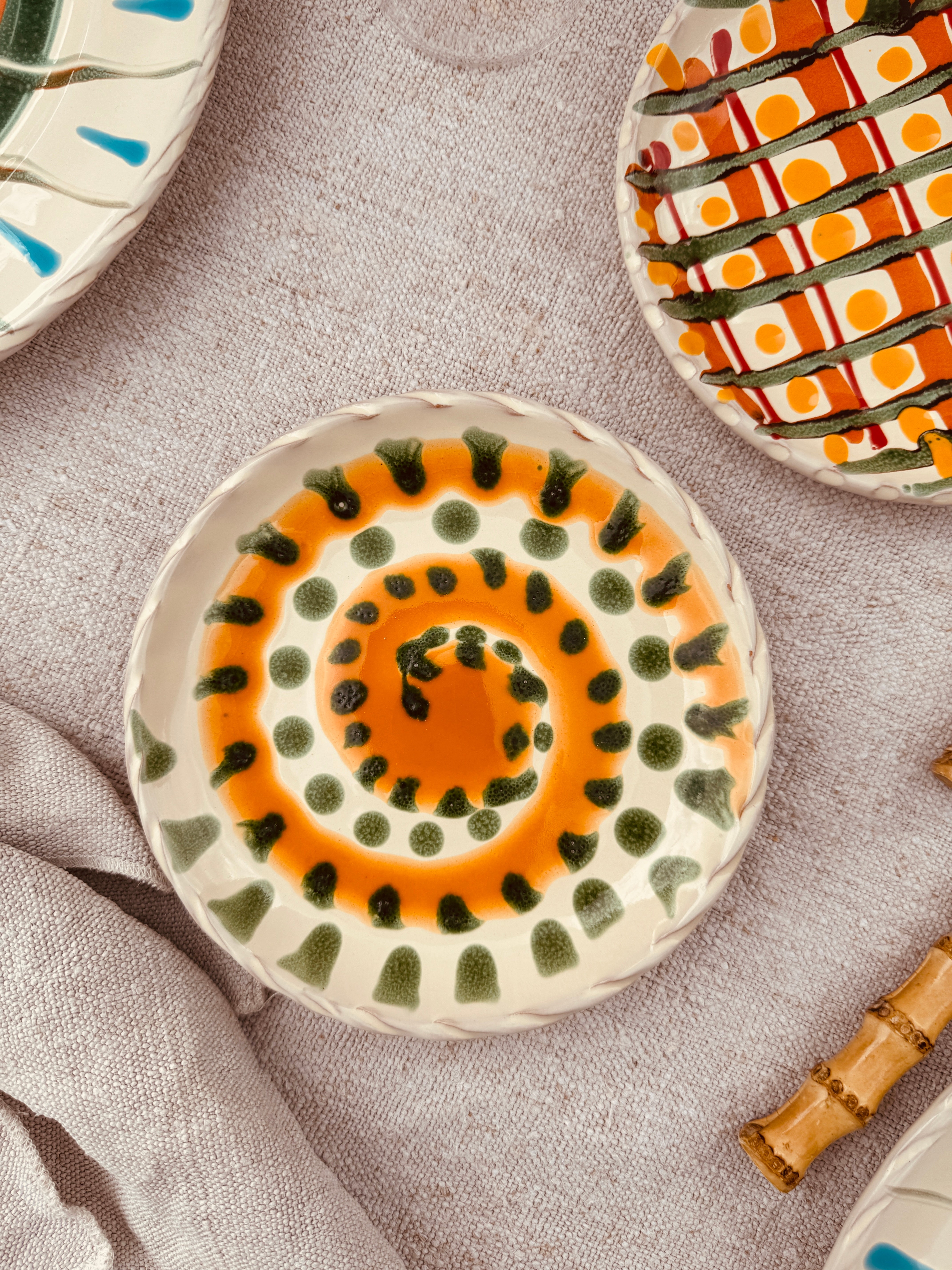 Set of 2 - Psychodelic Fruit Plate - 16cm "Opera Unica"