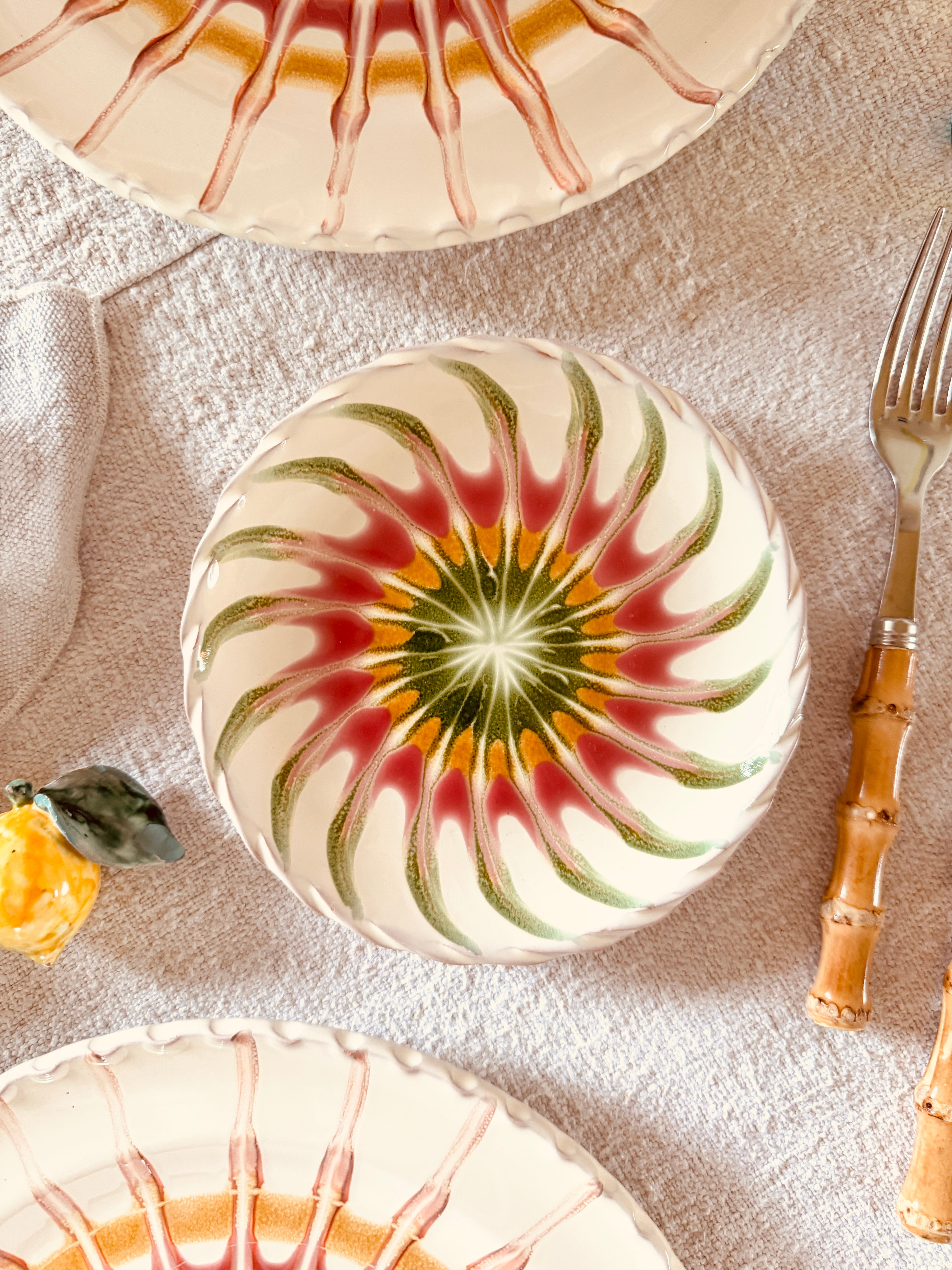 Handgefertigter kleiner Teller 16 cm | Dessert- & Brotteller