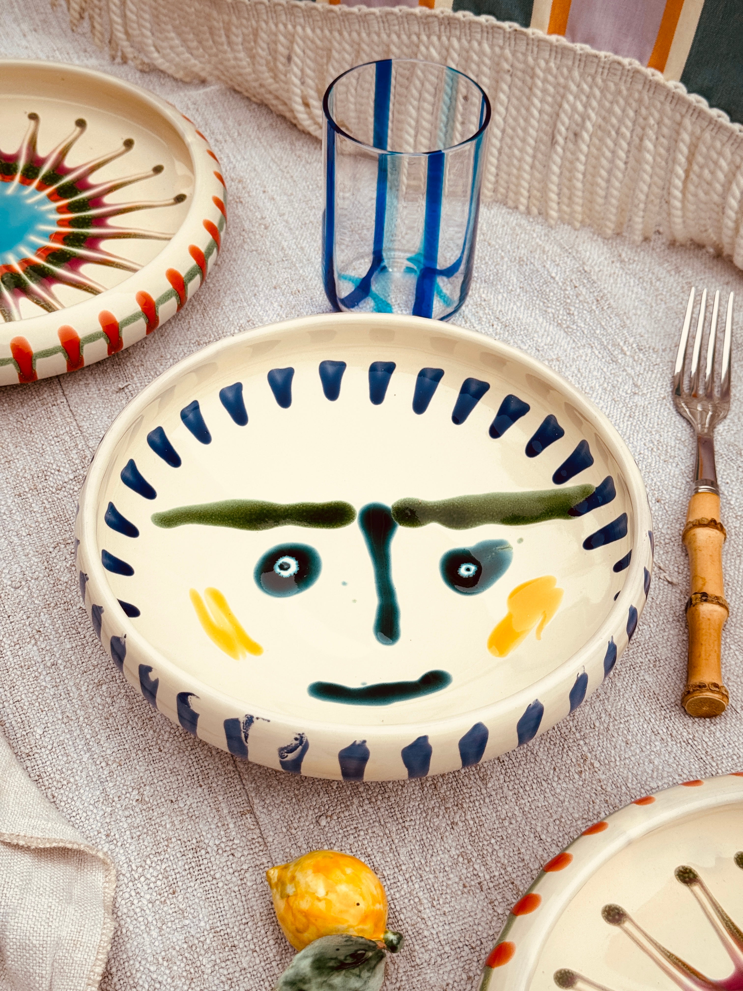 Psychedelic VisoSchale – 21 cm „Bordo Tornito“ – Einzelstück