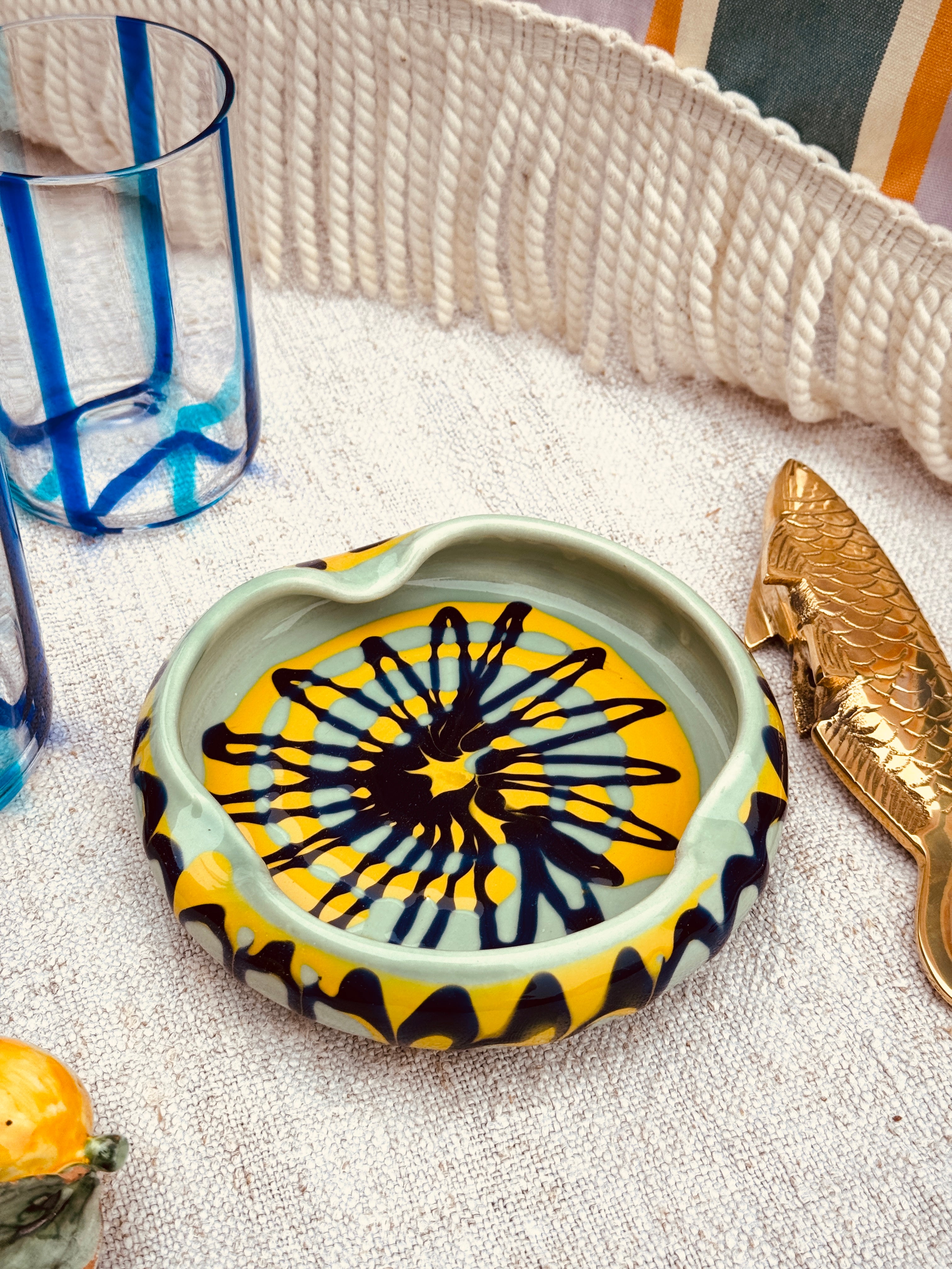 Psychodelic Aschenbecher - 14cm "Unikat"