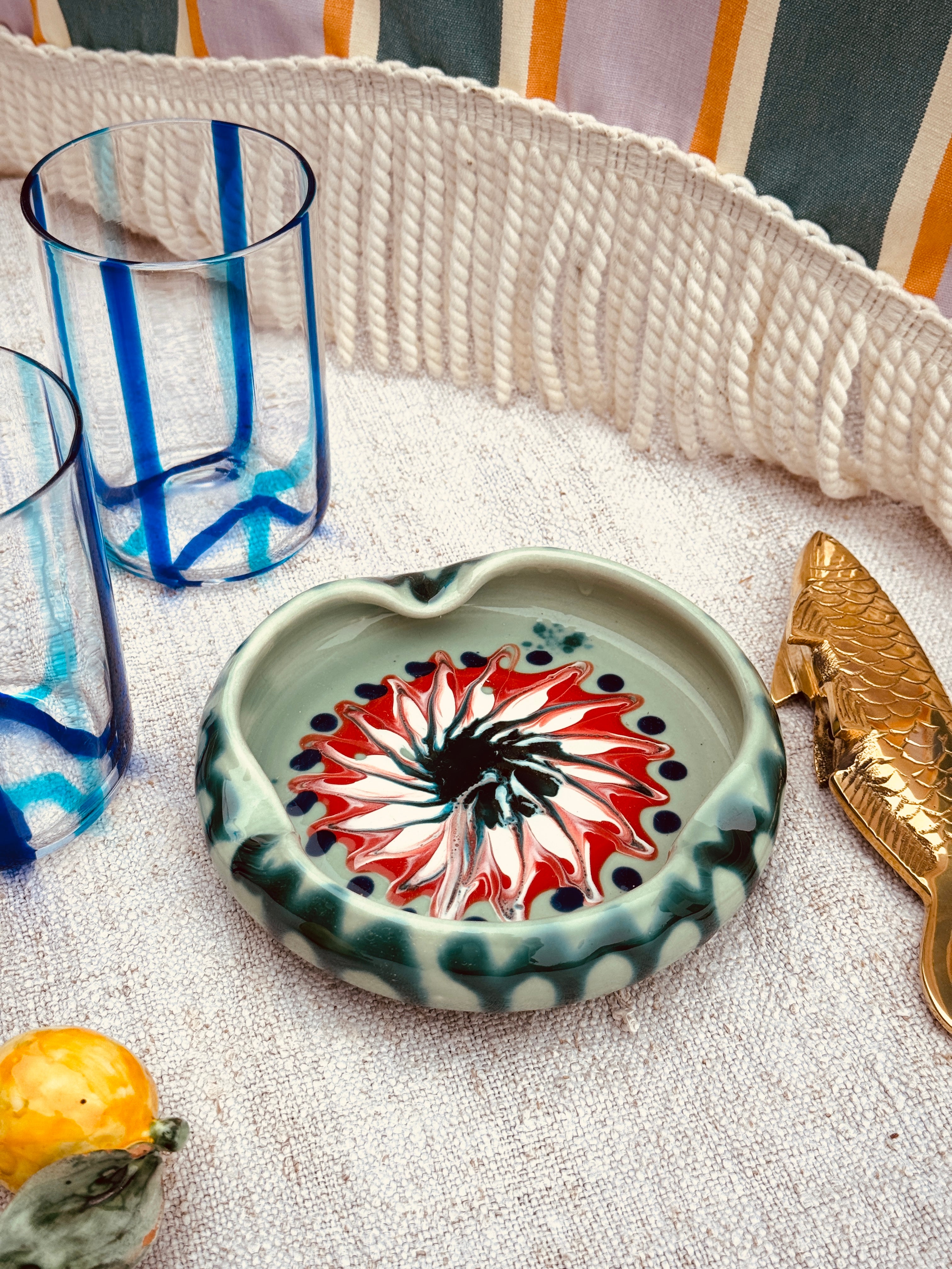 Psychodelic Aschenbecher - 14cm "Unikat"