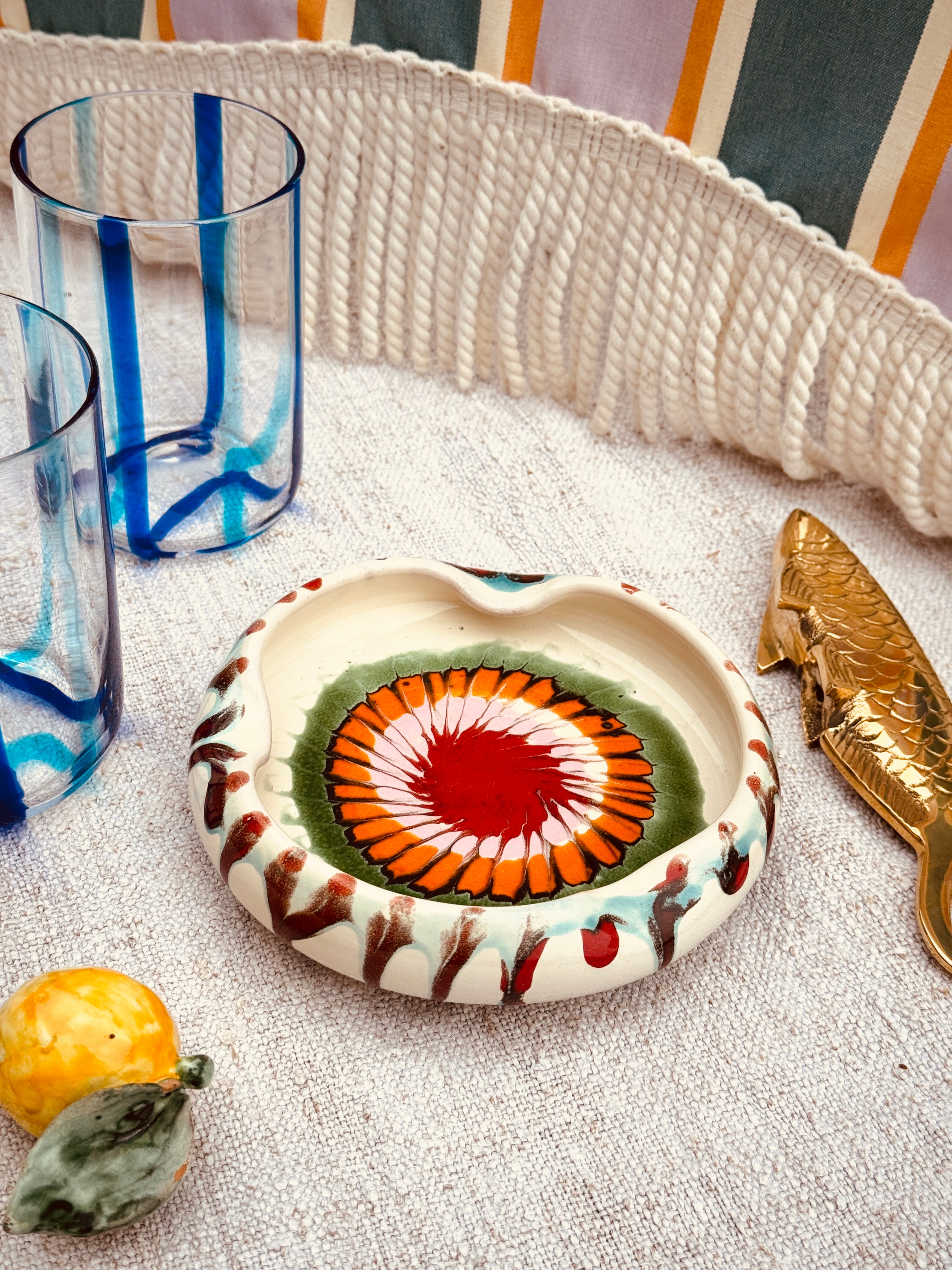 Psychodelic Aschenbecher - 14cm "Unikat"