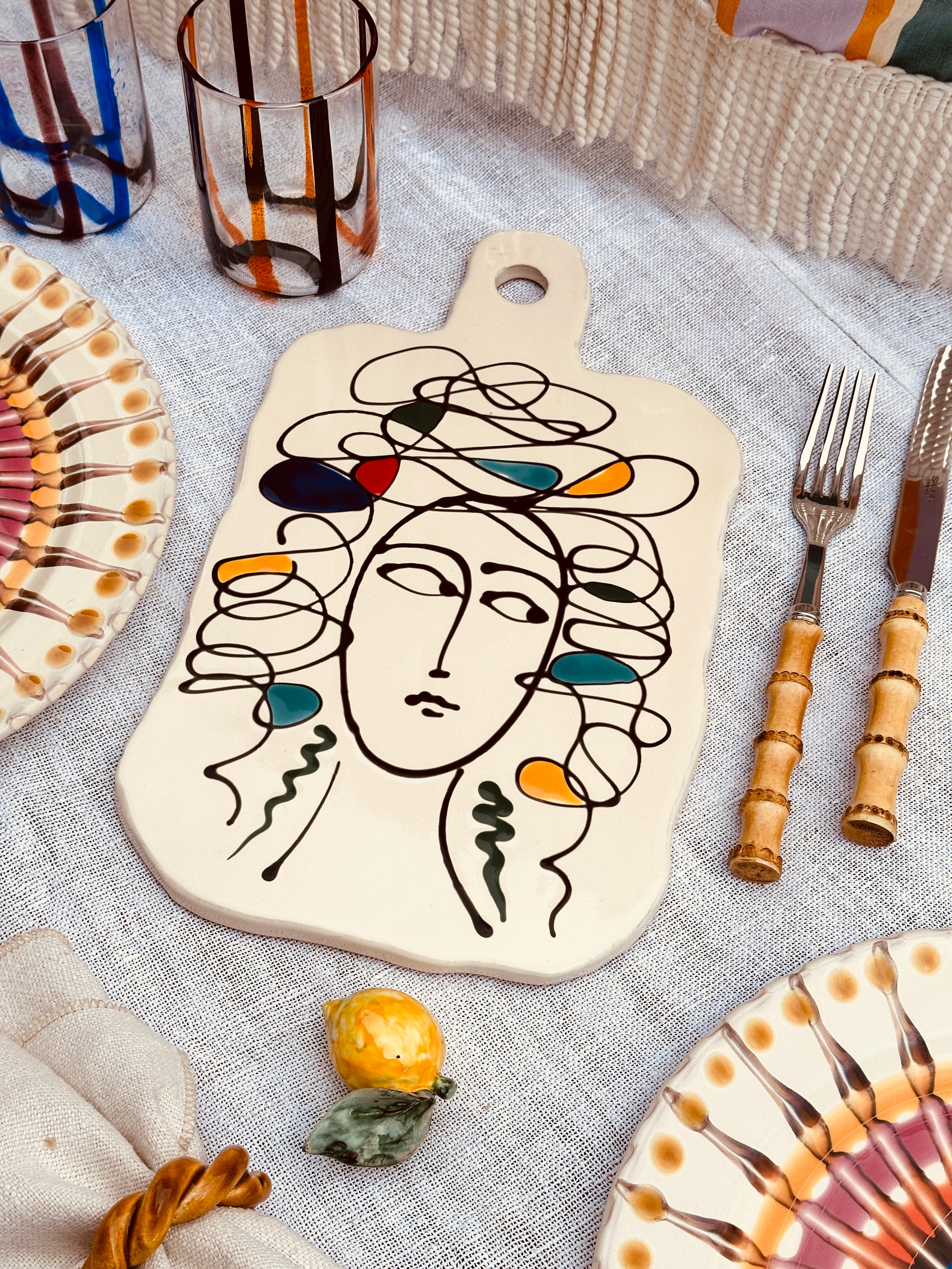 Chopping Board "Beautiful Mrs. Picasso"