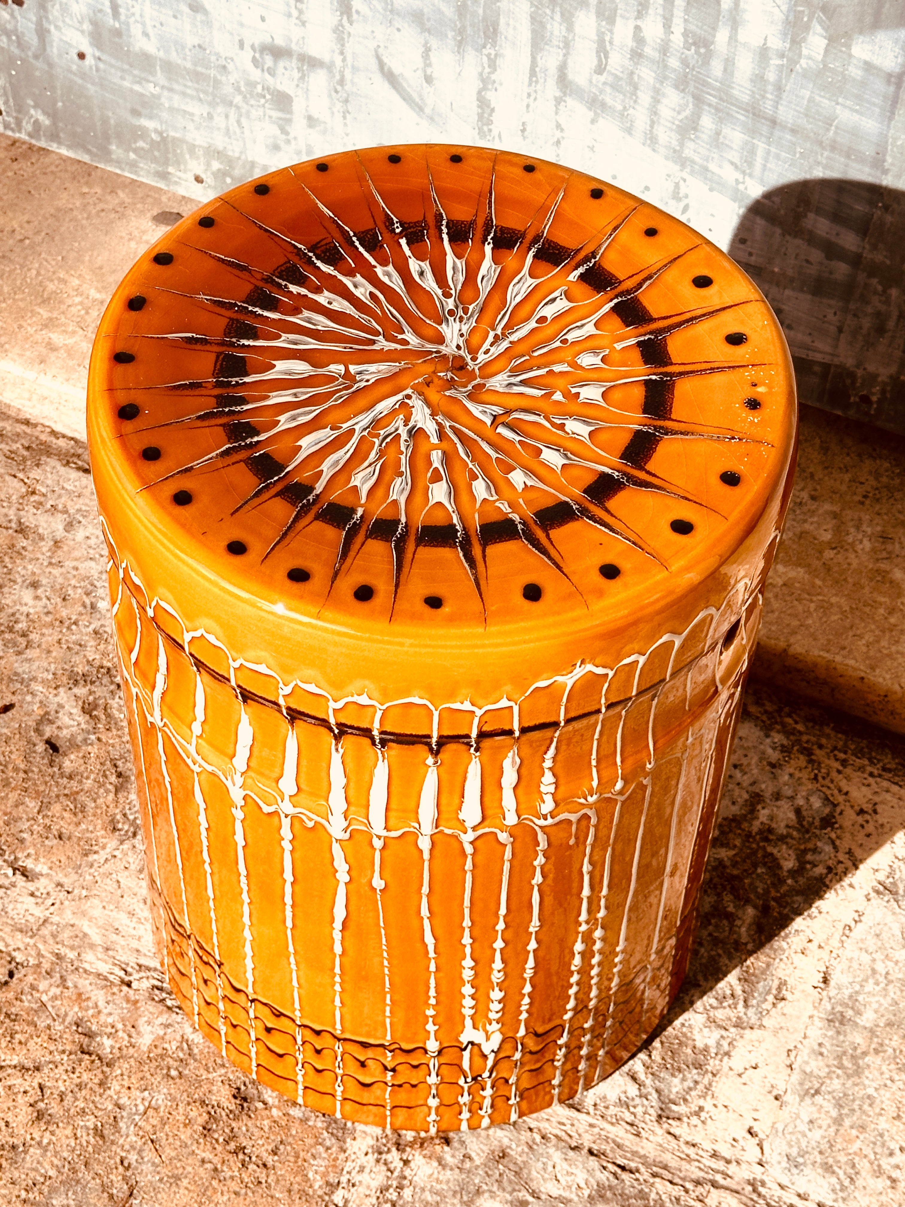 Psychodelic Tisch „Fantastico GIA Honey“