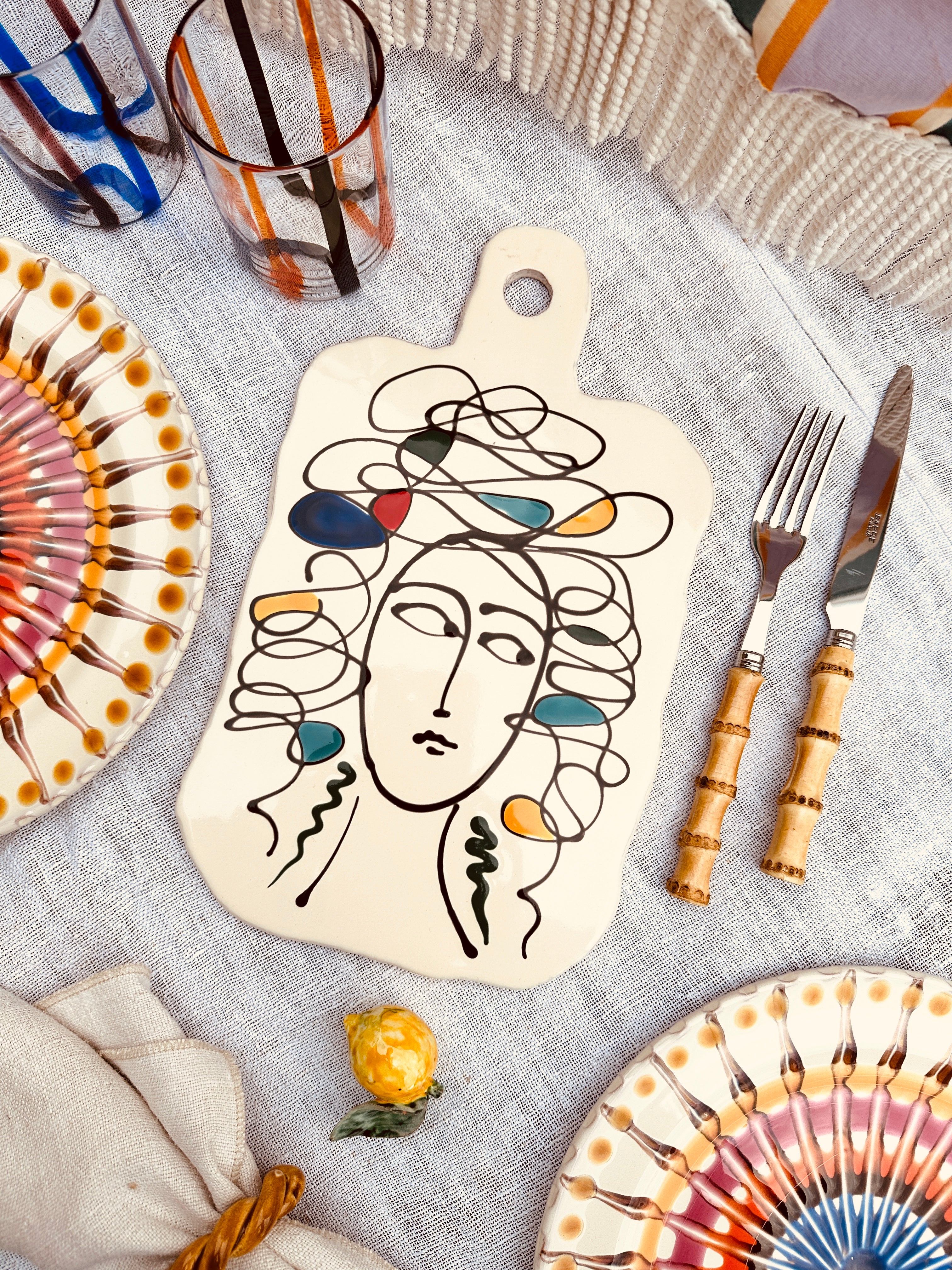 Chopping Board "Beautiful Mrs. Picasso"