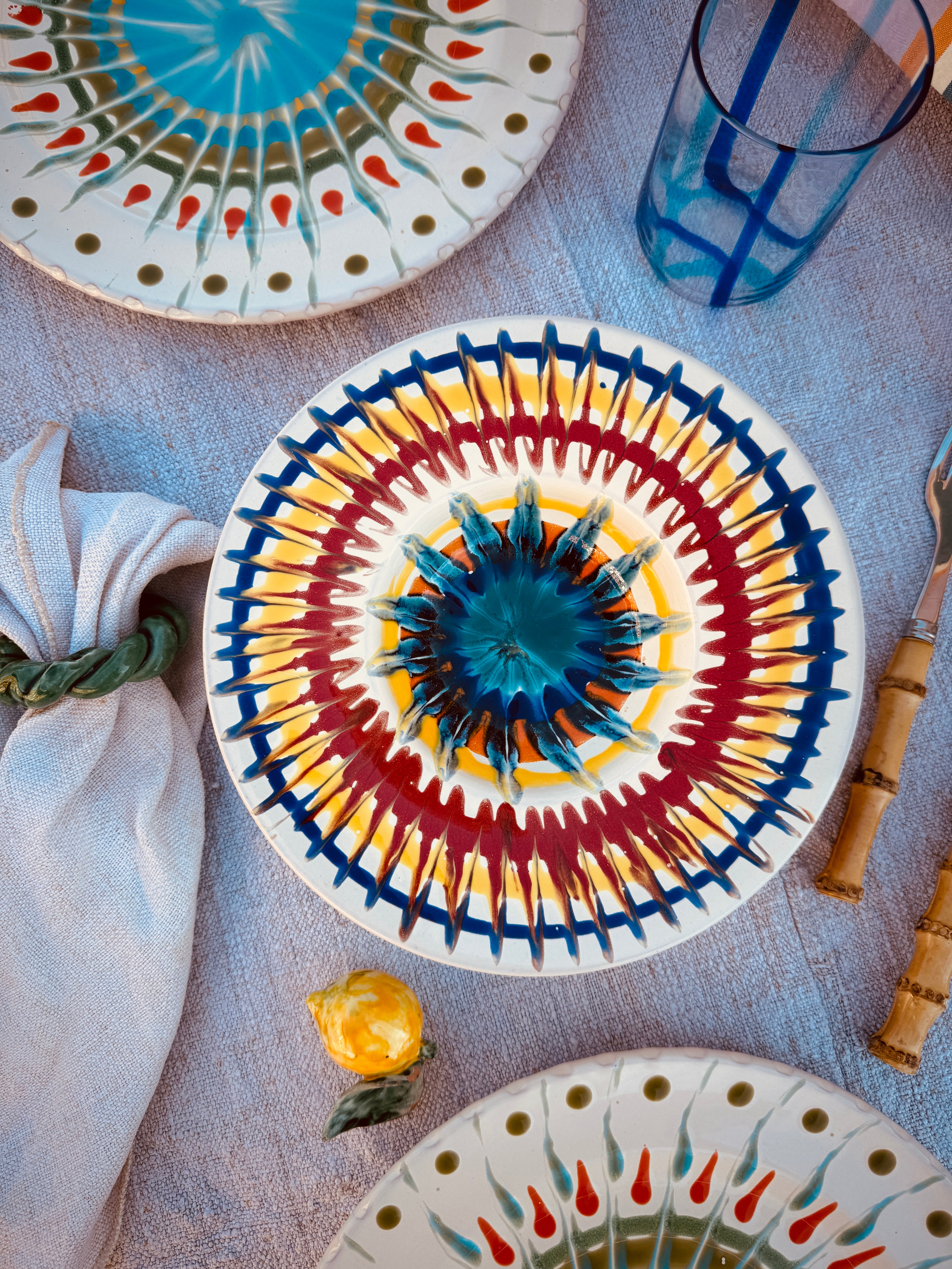 Psychodelic Schale Cappello di Prete 23cm "Einzelstück"