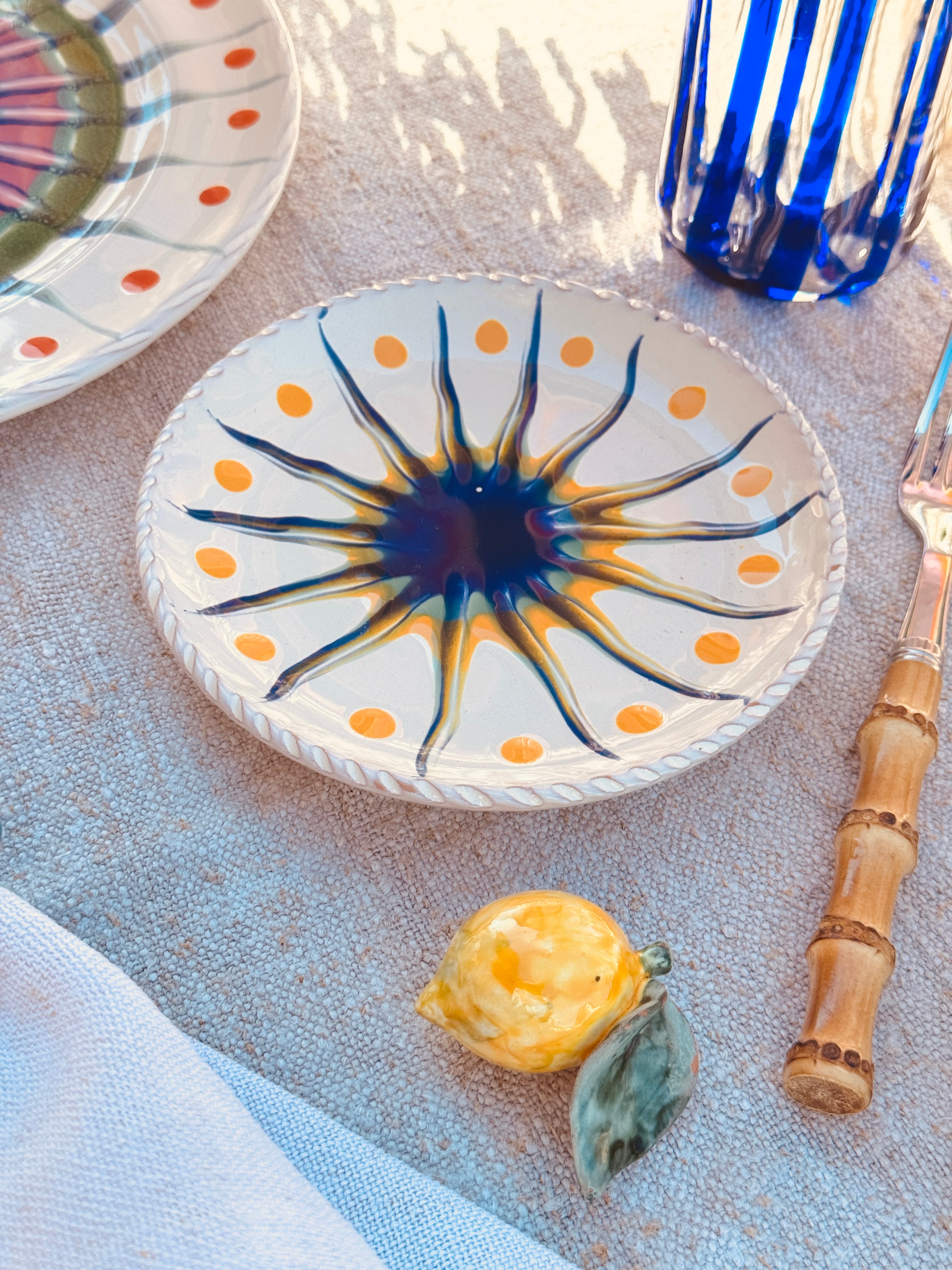 Psychodelic Brotteller Plate - 16cm "Tu sei un piatto Artificiale"