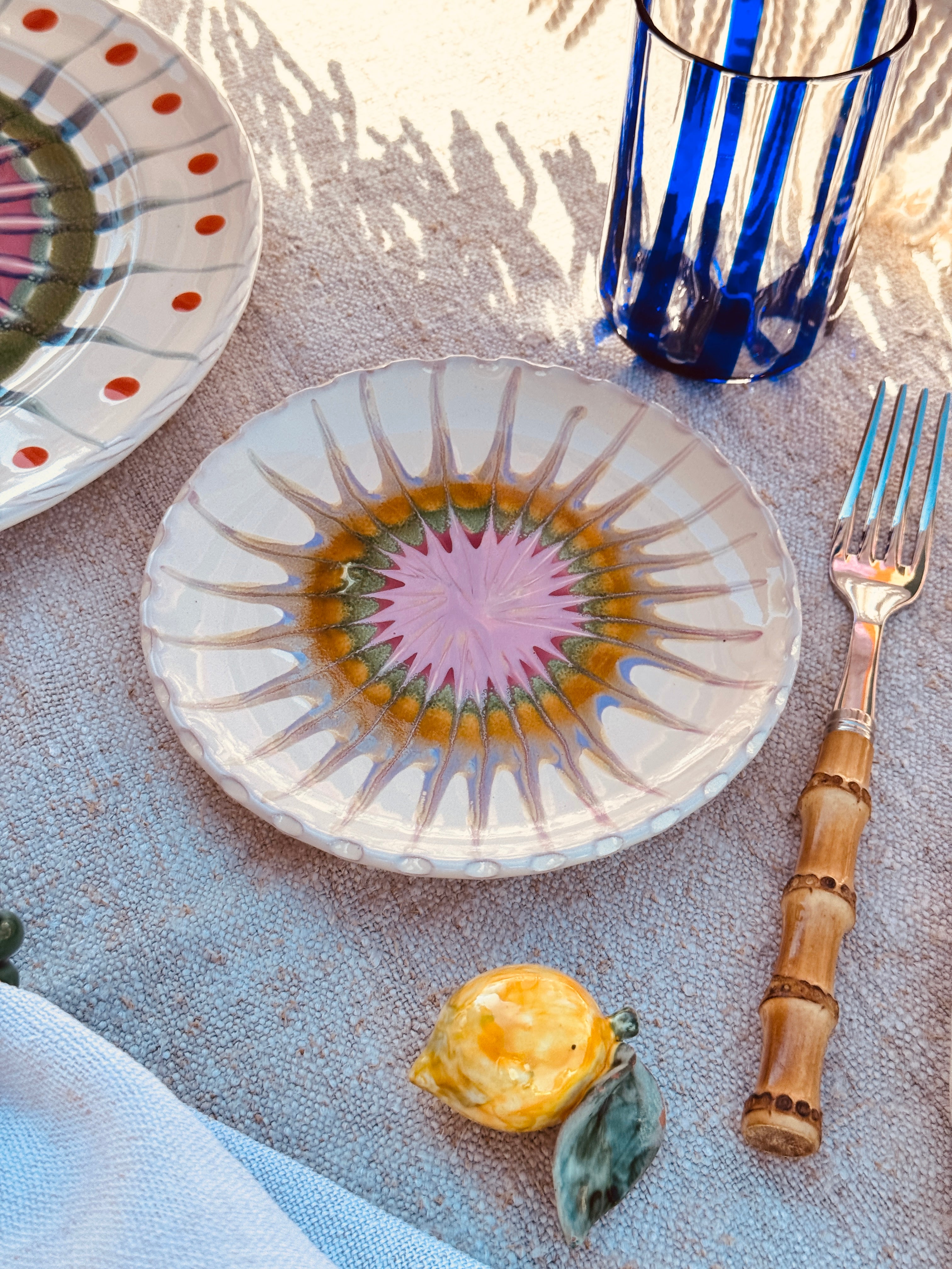 Psychodelic Brotteller Plate - 16cm "e Anche tu sei un piatto Artificiale"