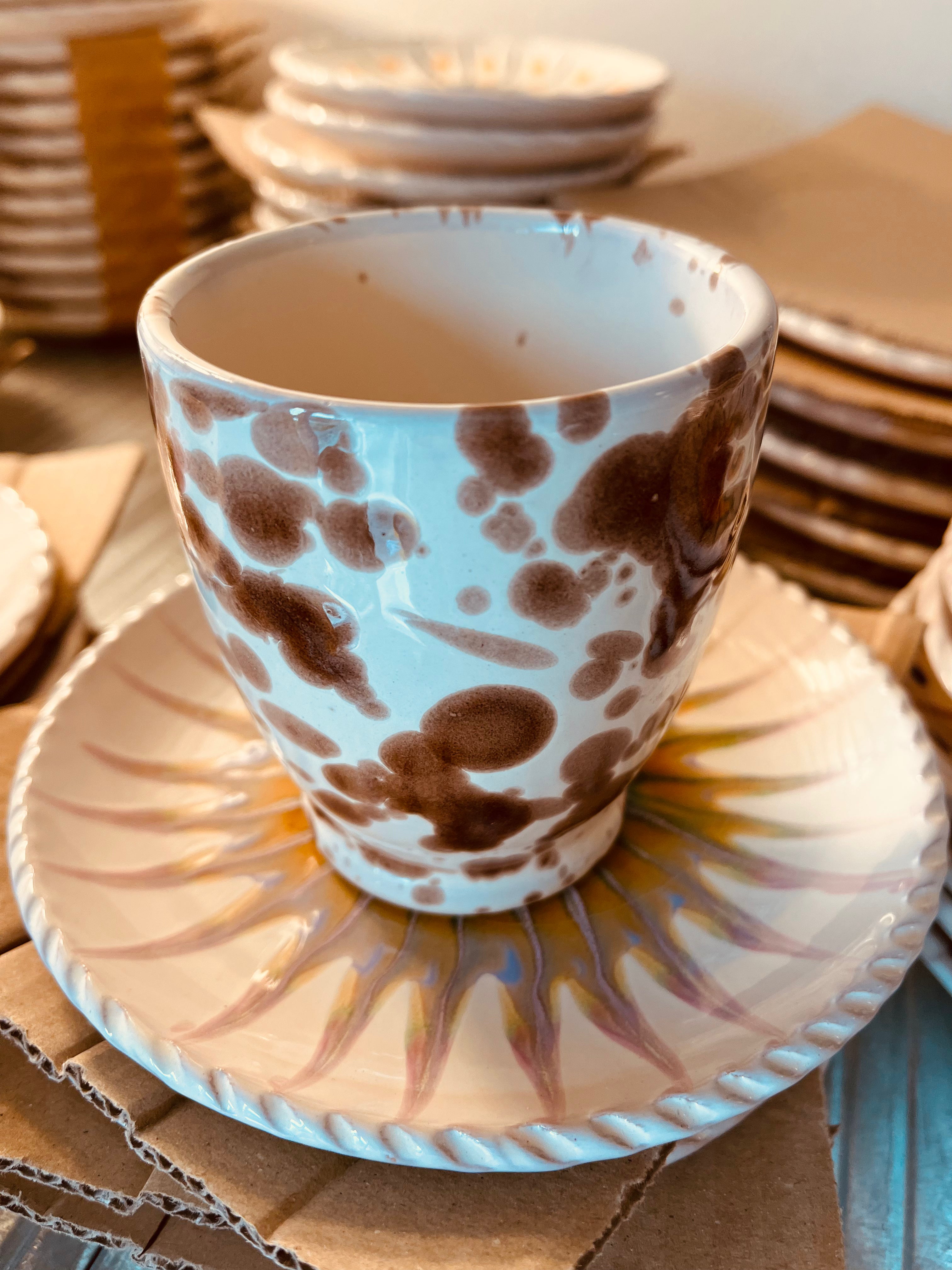 Mug Schizzato "Marone"