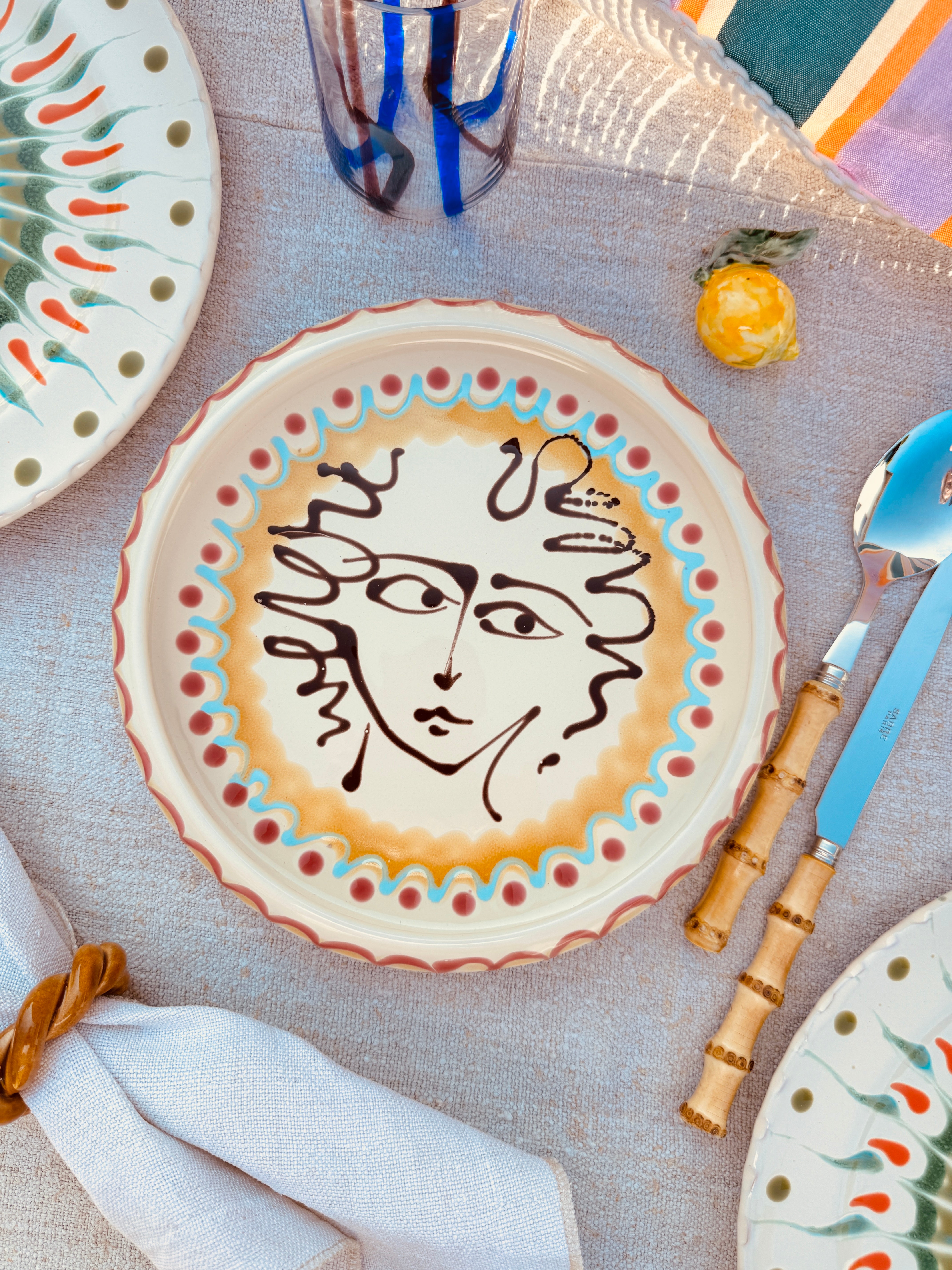 Viso Frisbee Plate "La Principessa due"