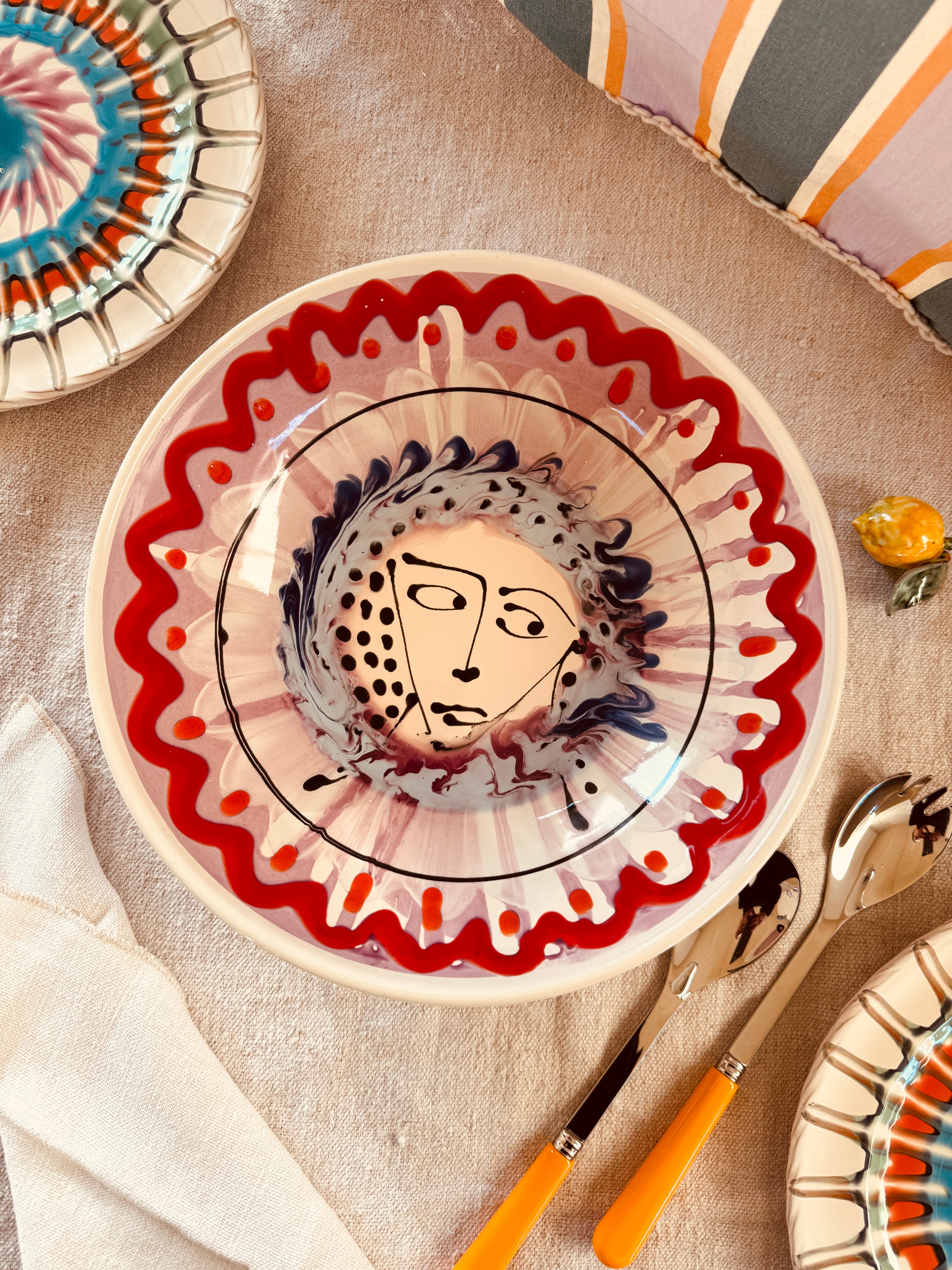 Salatschale 30cm “Unikat Einzelstück - nur 1 x erhältlich"