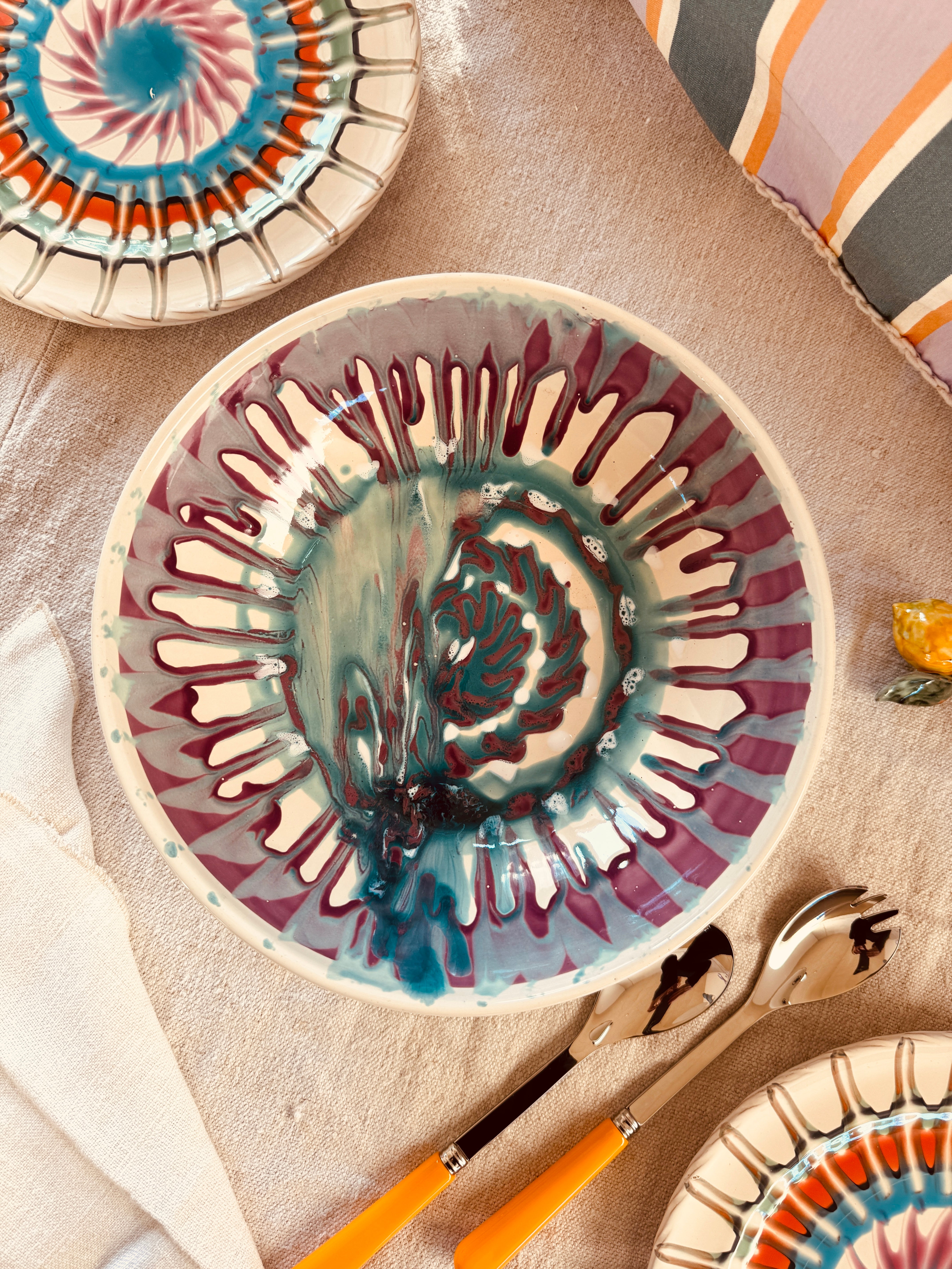 Salatschale 30cm “Unikat Einzelstück - nur 1 x erhältlich"