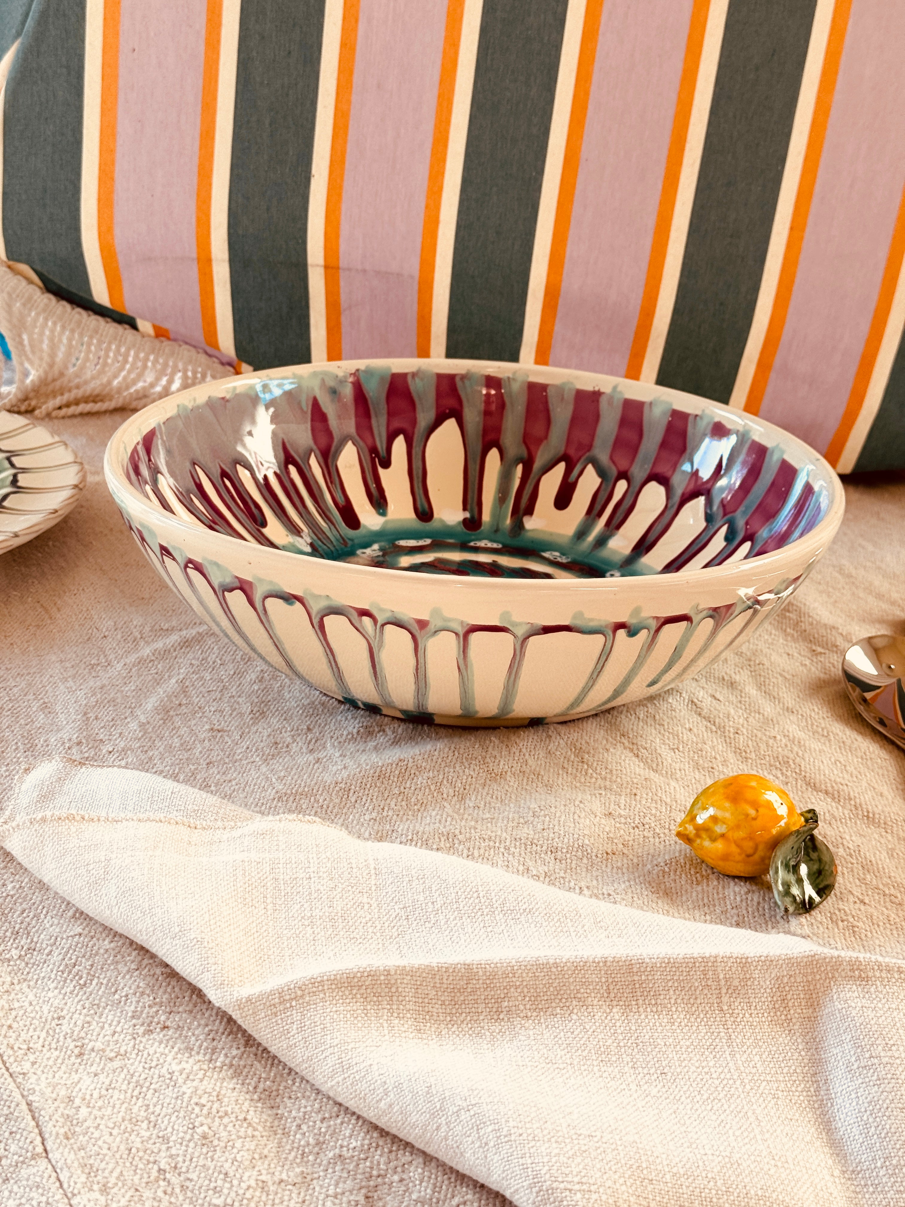 Salatschale 30cm “Unikat Einzelstück - nur 1 x erhältlich"