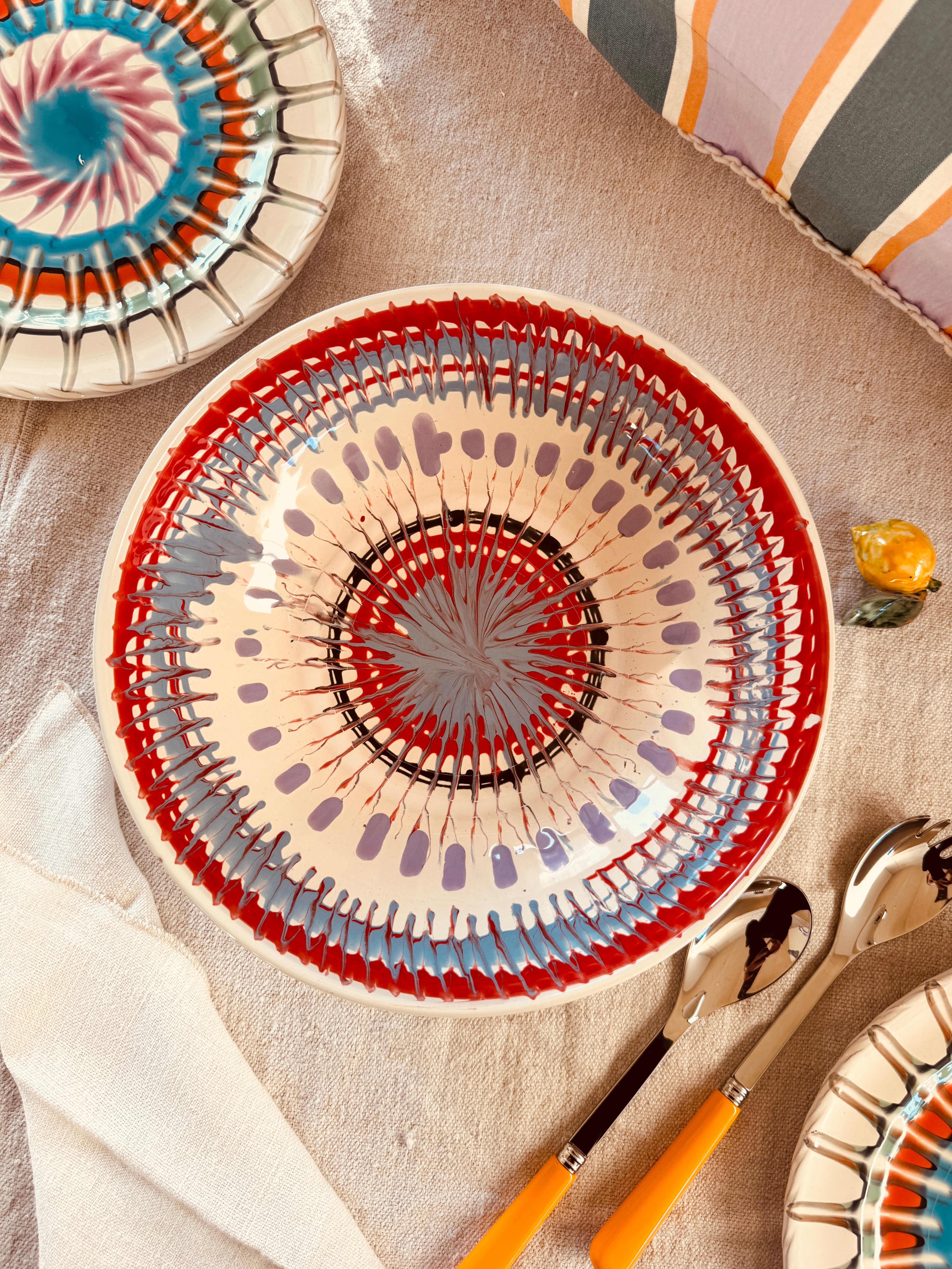 Salatschale 30cm “Unikat Einzelstück - nur 1 x erhältlich"