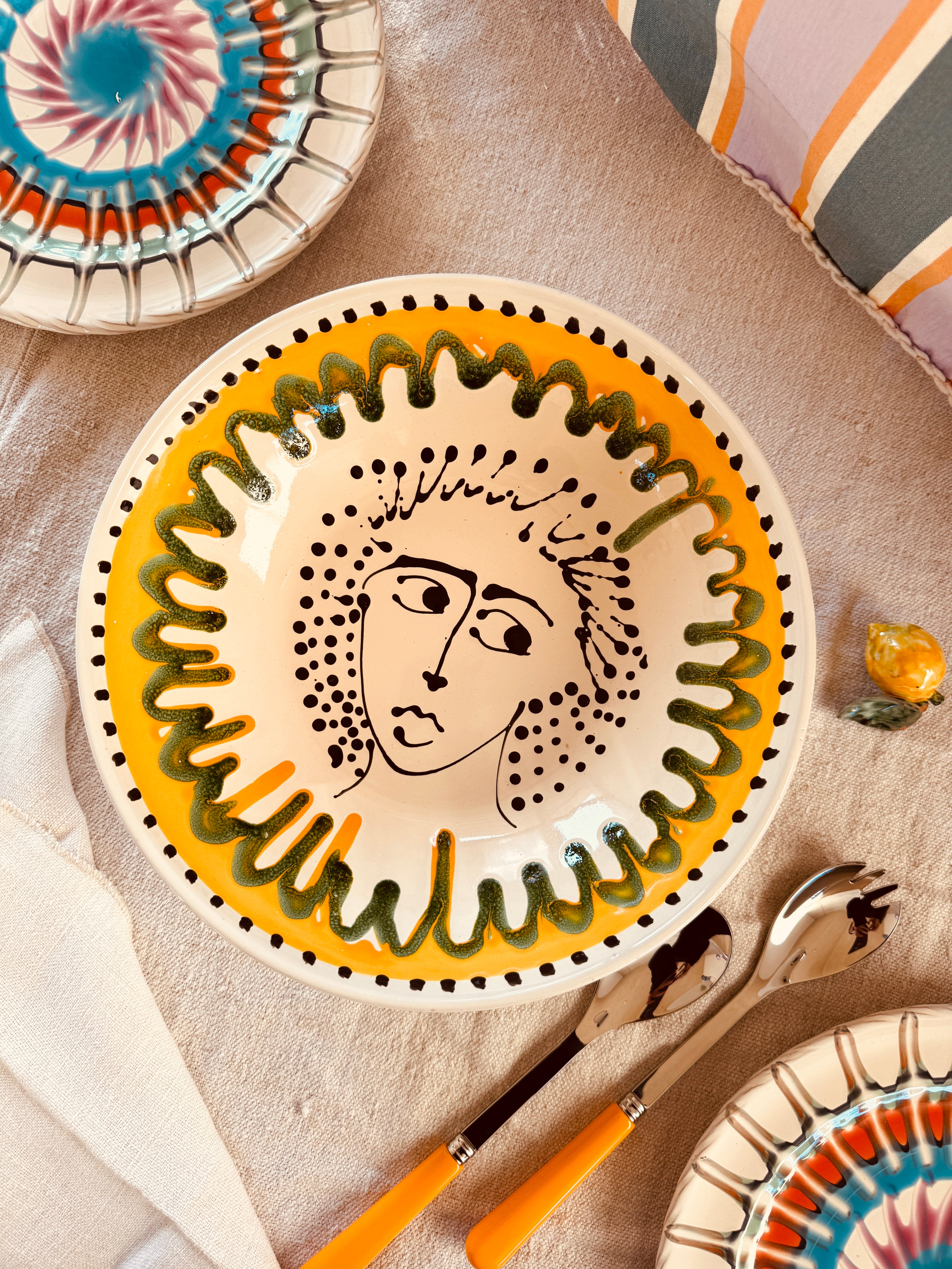 Salatschale 30cm “Unikat Einzelstück - nur 1 x erhältlich"