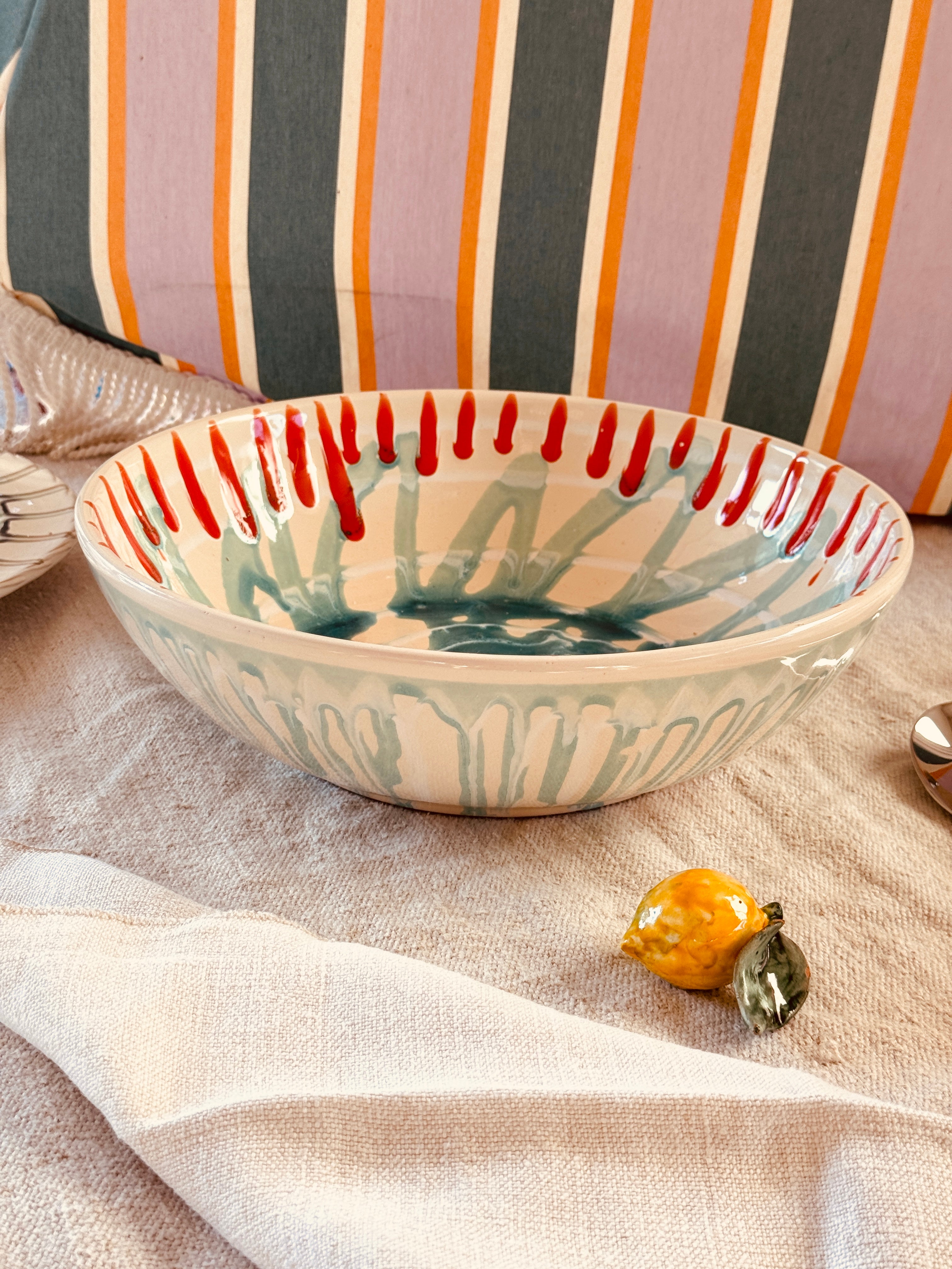 Salatschale 30cm “Unikat Einzelstück - nur 1 x erhältlich"