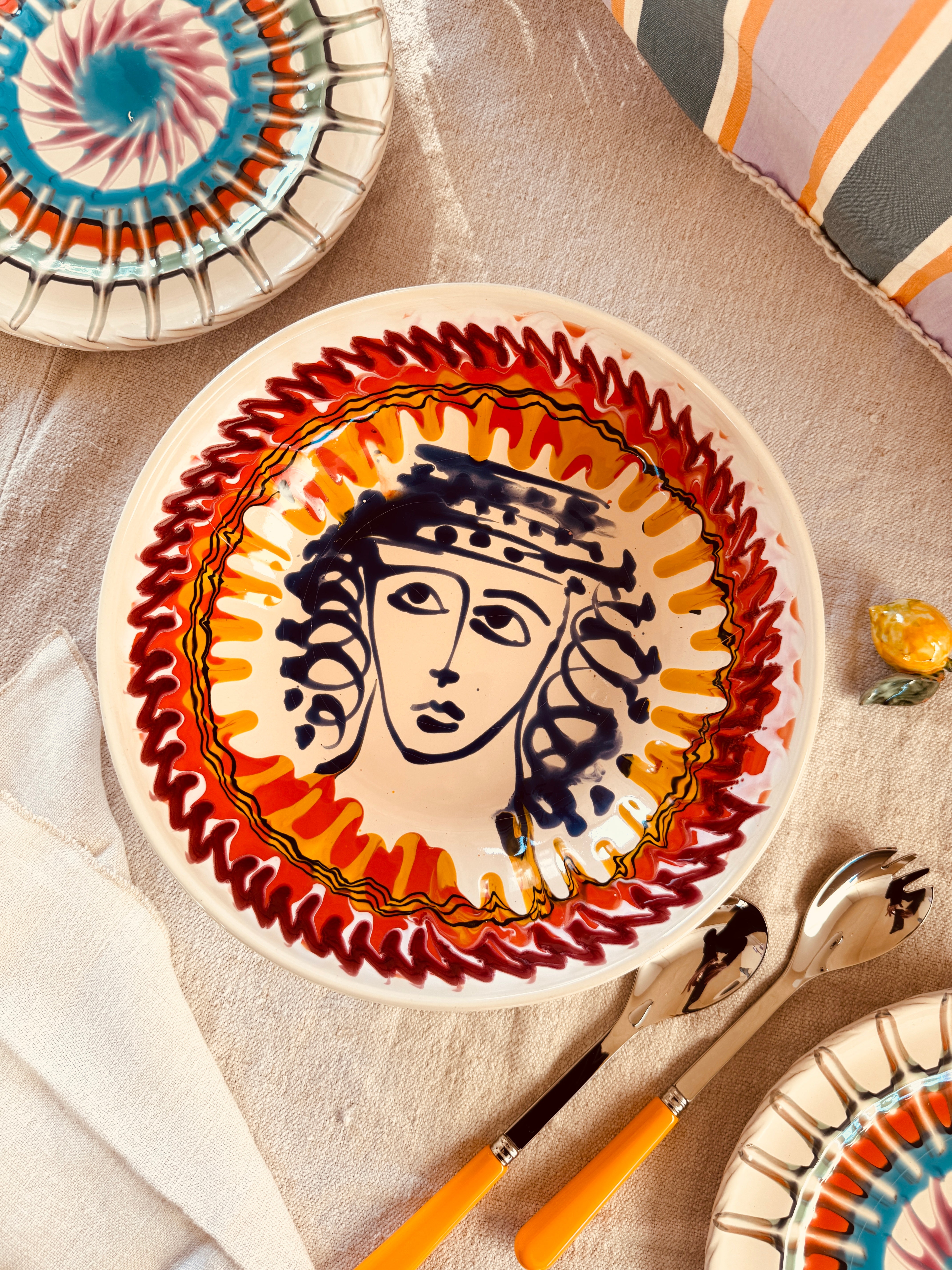 Salatschale 30cm “Unikat Einzelstück - nur 1 x erhältlich"