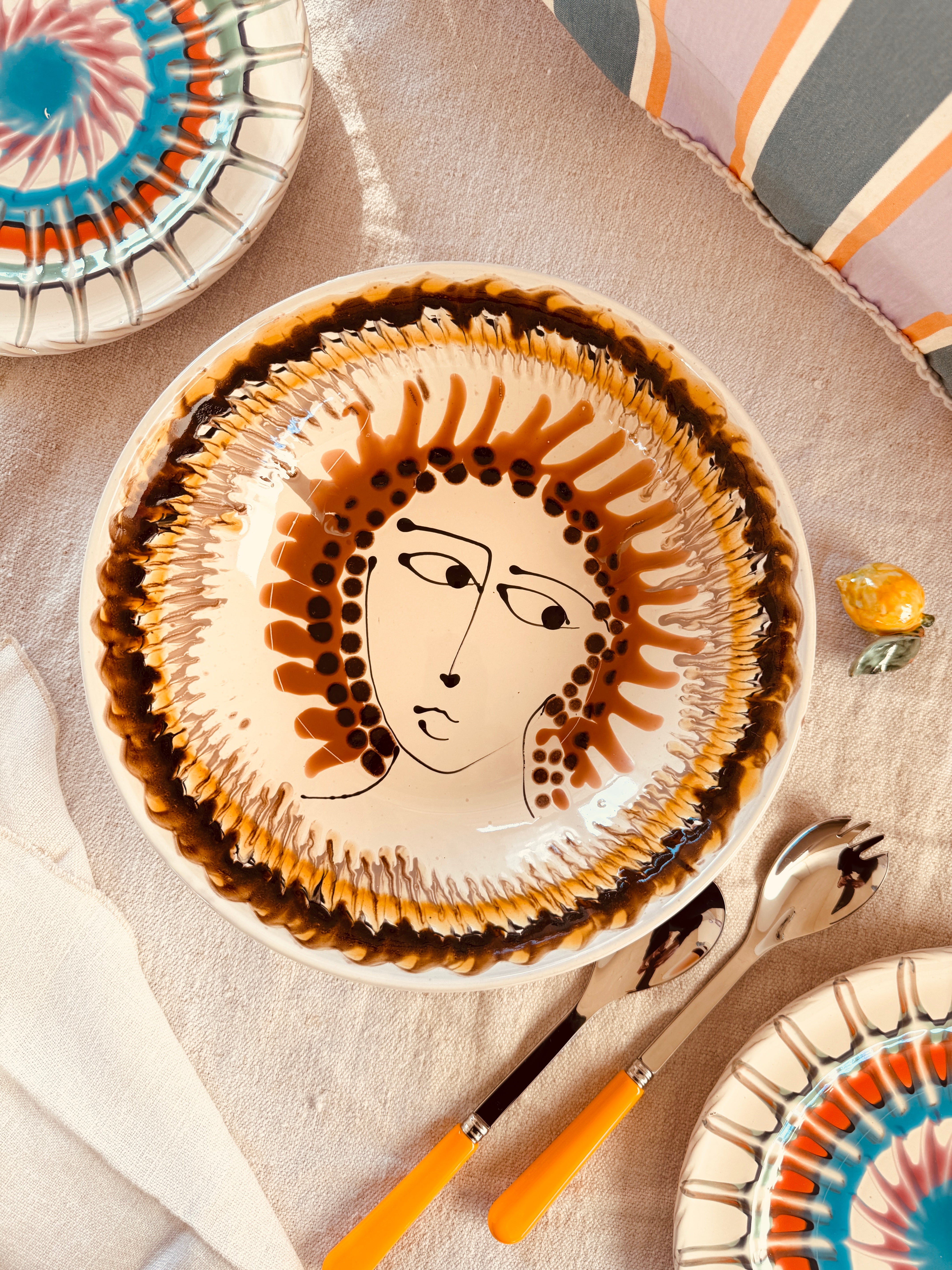 Salatschale 30cm “Unikat Einzelstück - nur 1 x erhältlich"