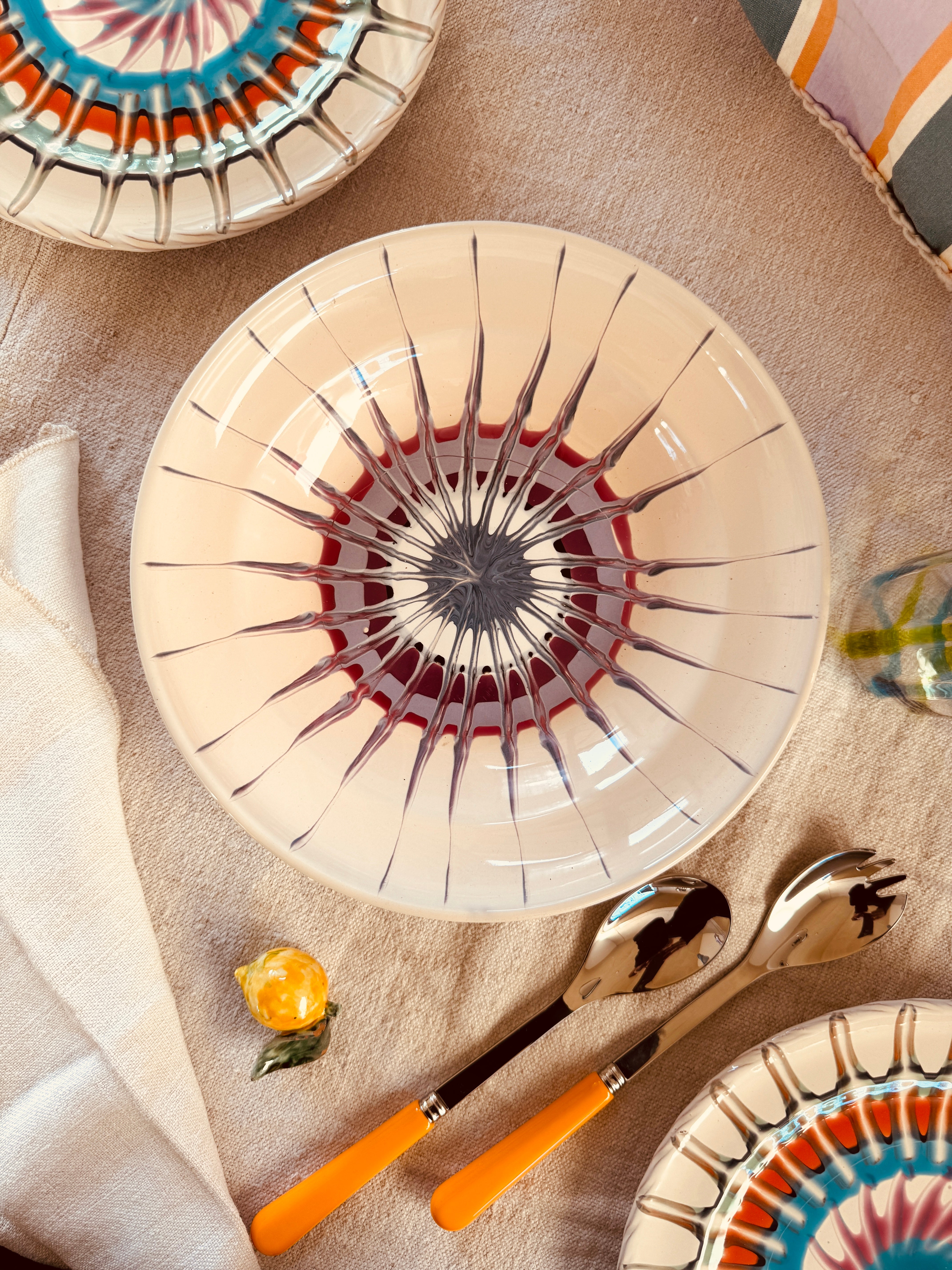 Flache Schale – 29cm EINZELSTÜCK – NUR 1 X VERFÜGBAR!