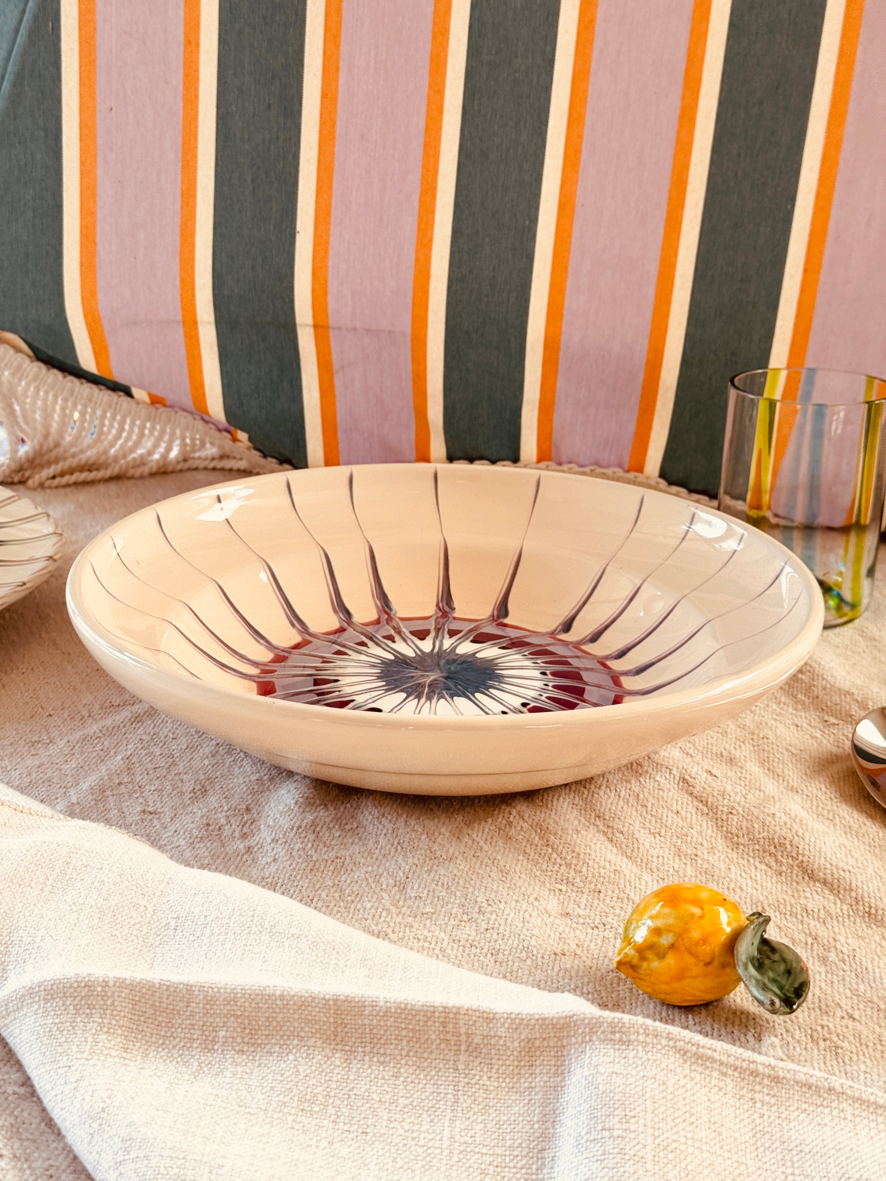 Flache Schale – 29cm EINZELSTÜCK – NUR 1 X VERFÜGBAR!