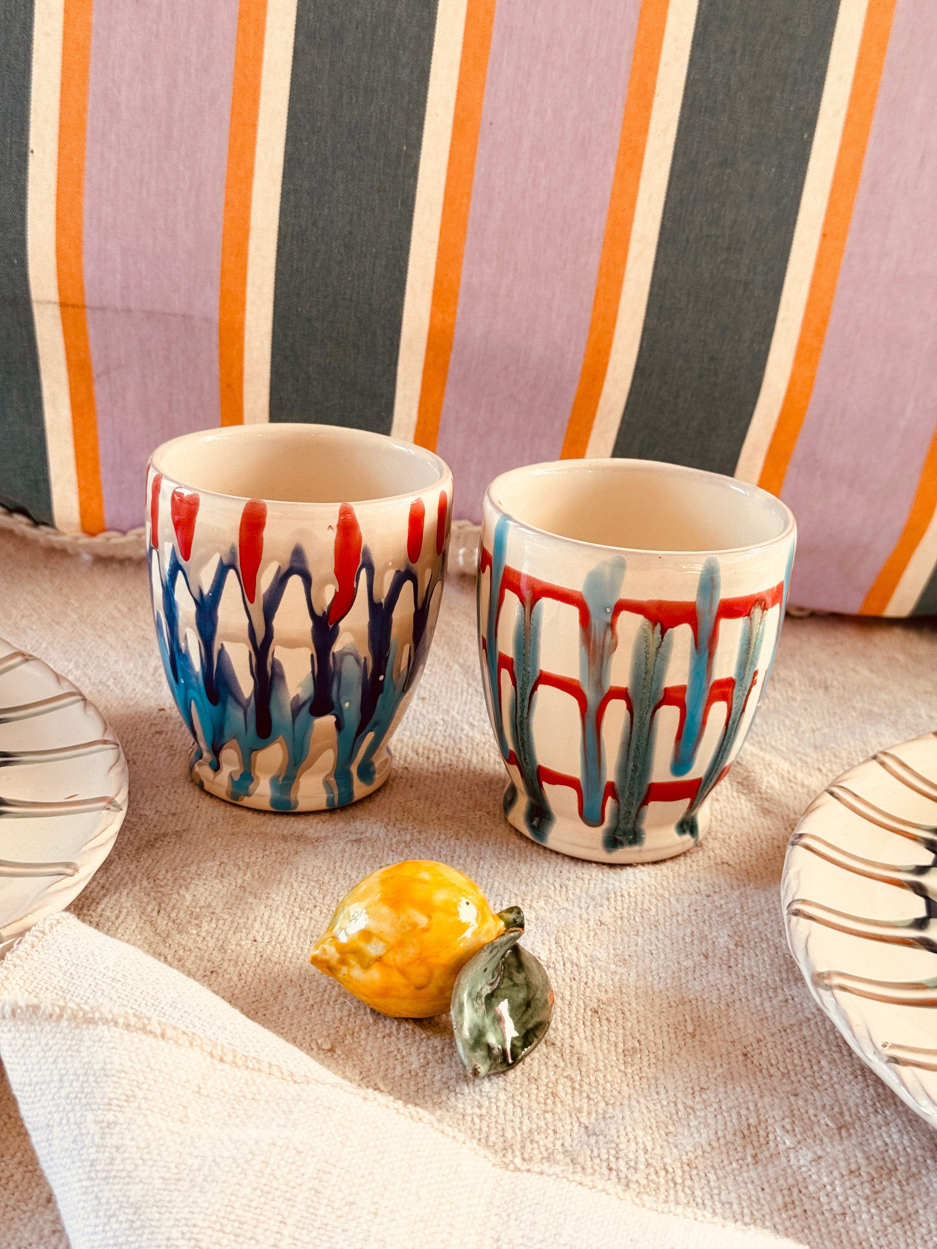 "Unikat" Kaffeebecher - 2er Set