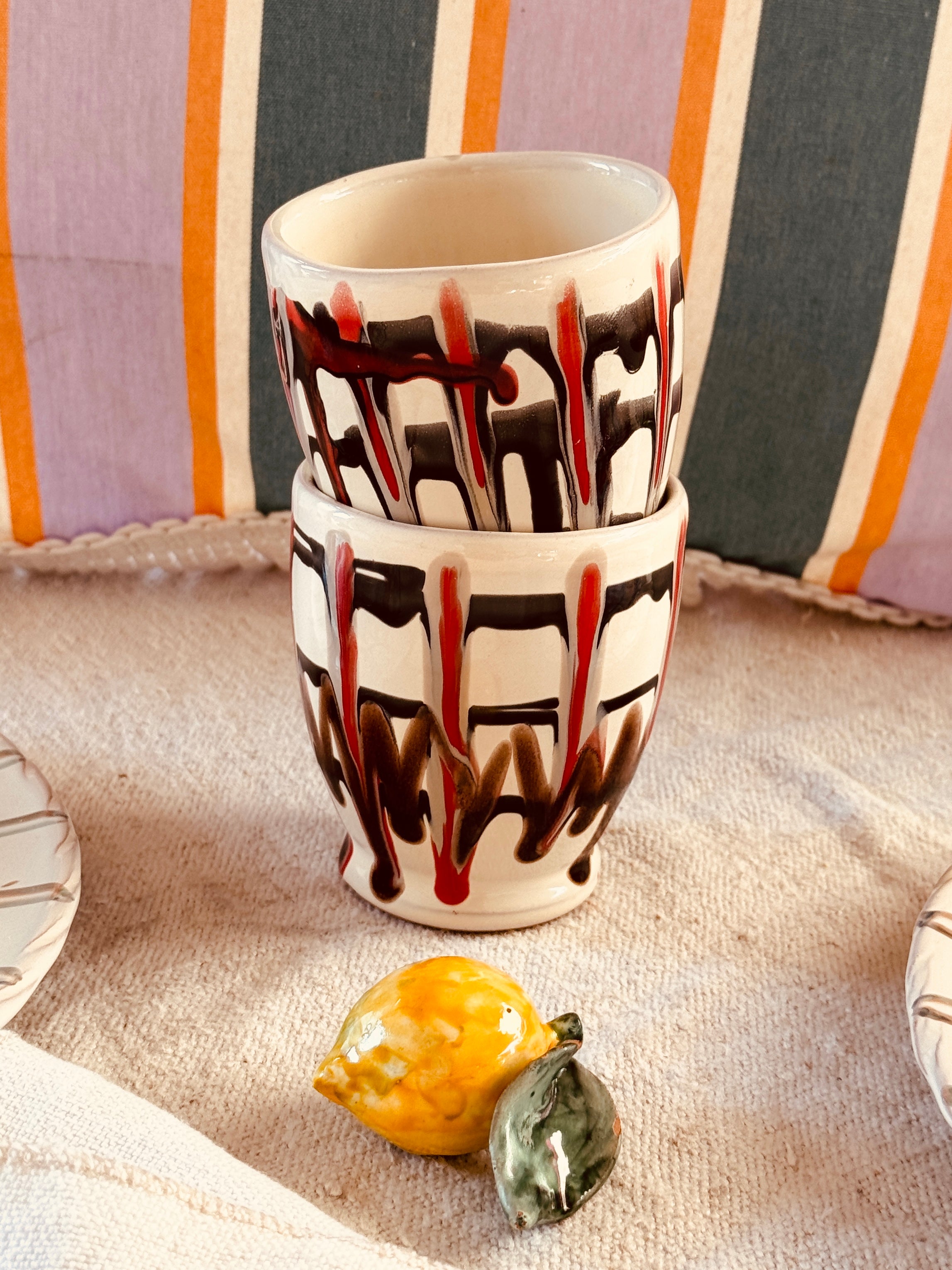 "Unikat" Kaffeebecher - 2er Set