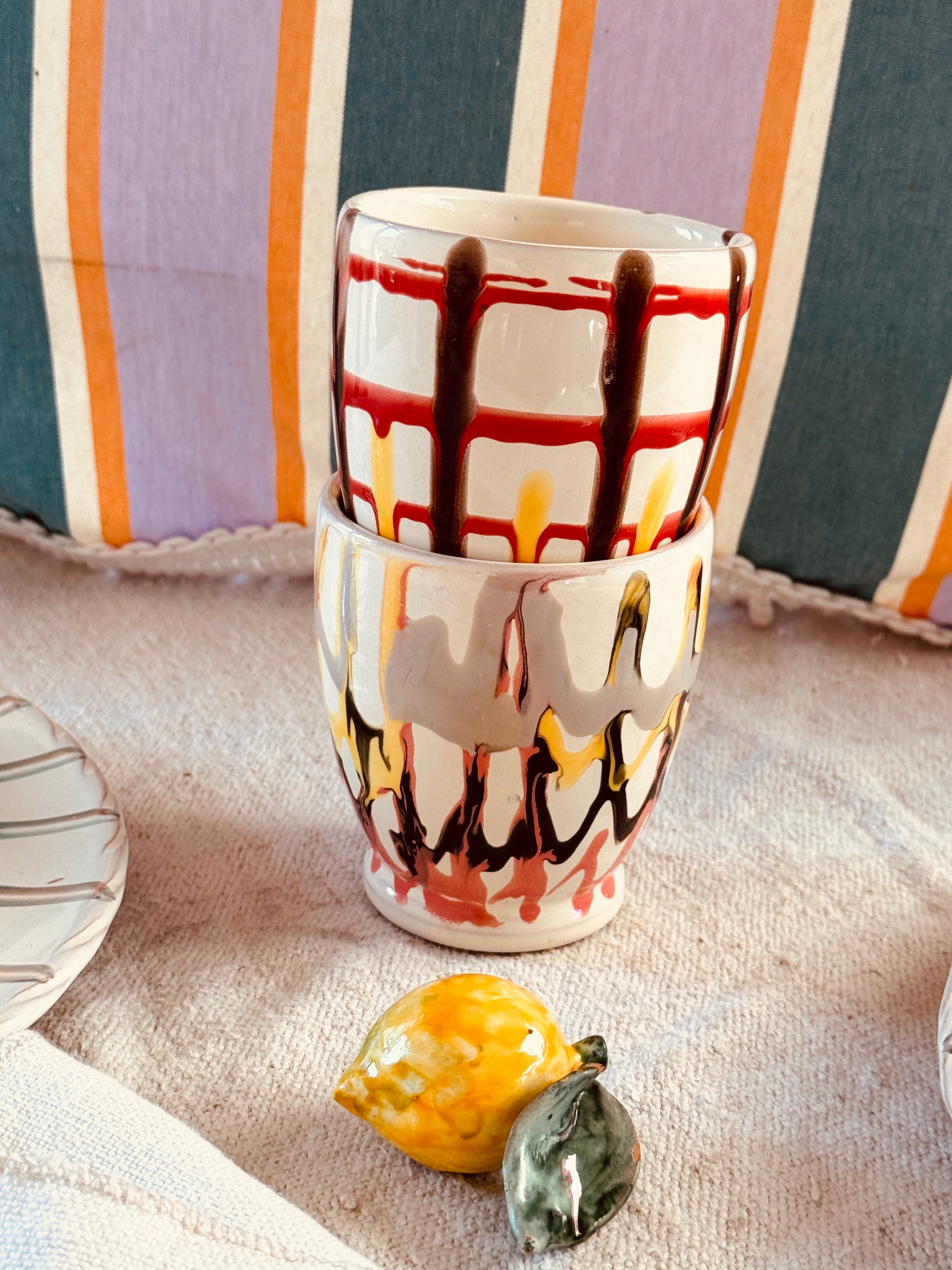 "Unikat" Kaffeebecher - 2er Set