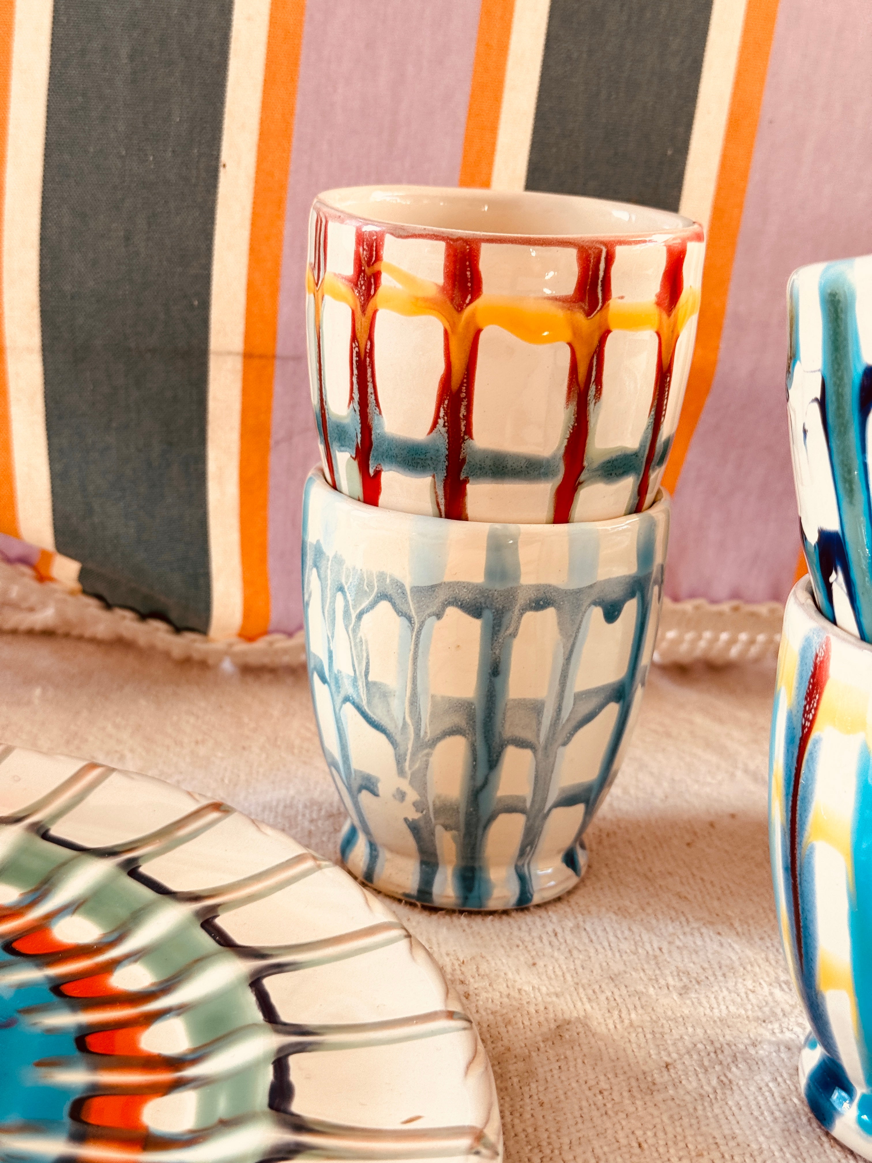 "Unikat" Kaffeebecher - 6er Set