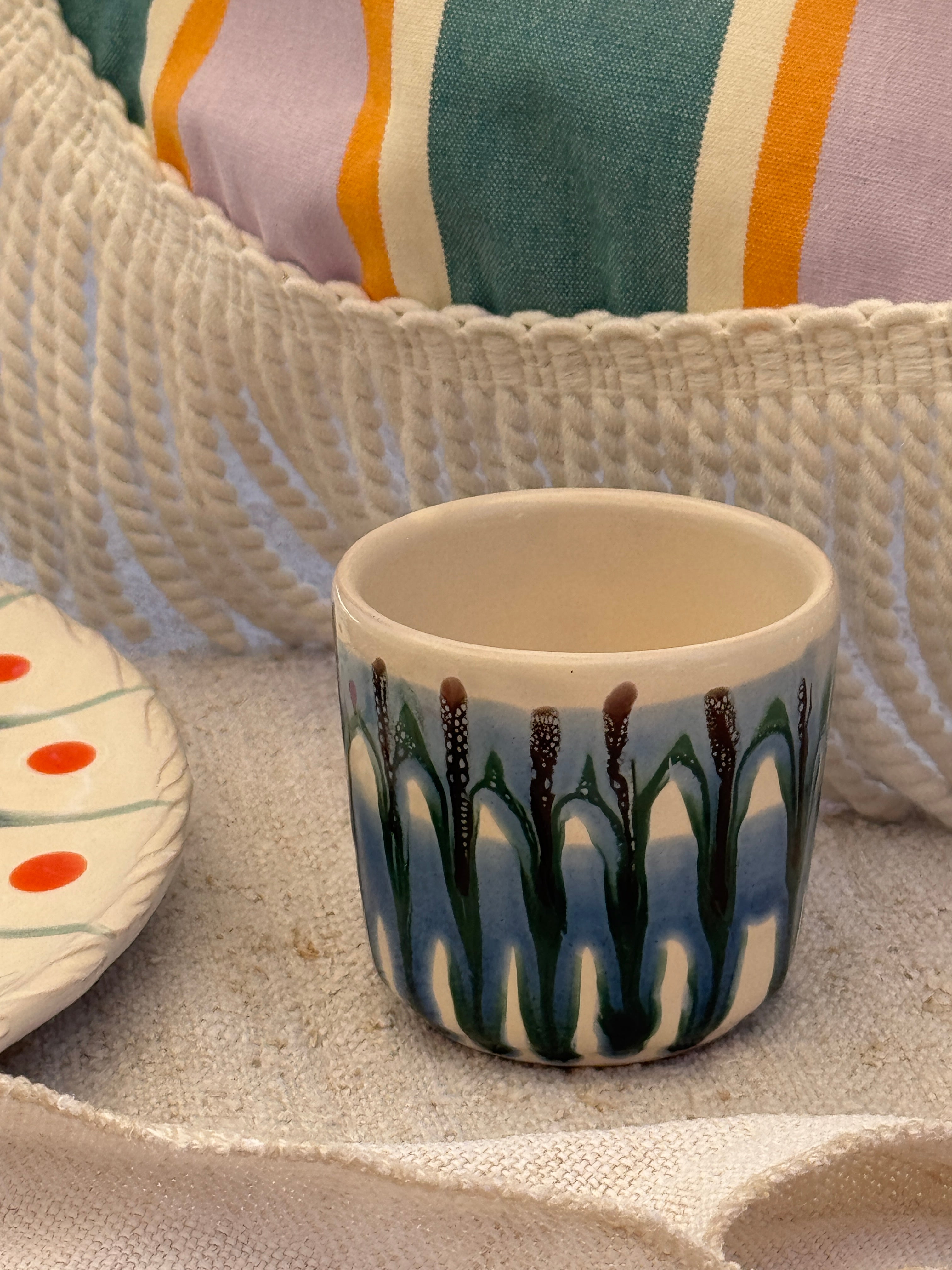 Psychodelic Espresso Mug "Unique Piece - One of a Kind"