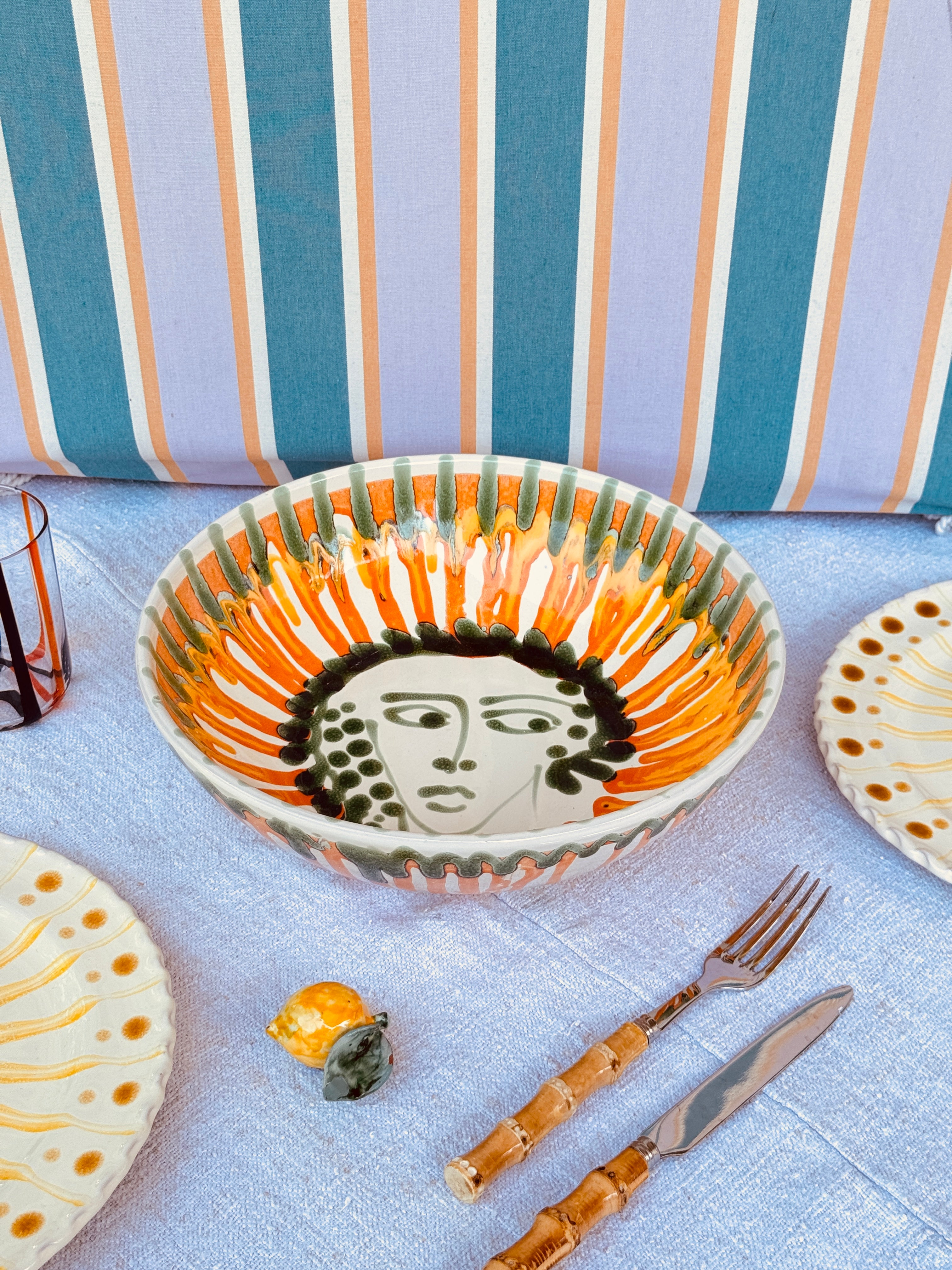 "Unique Art Piece" Salad Bowl - 30cm