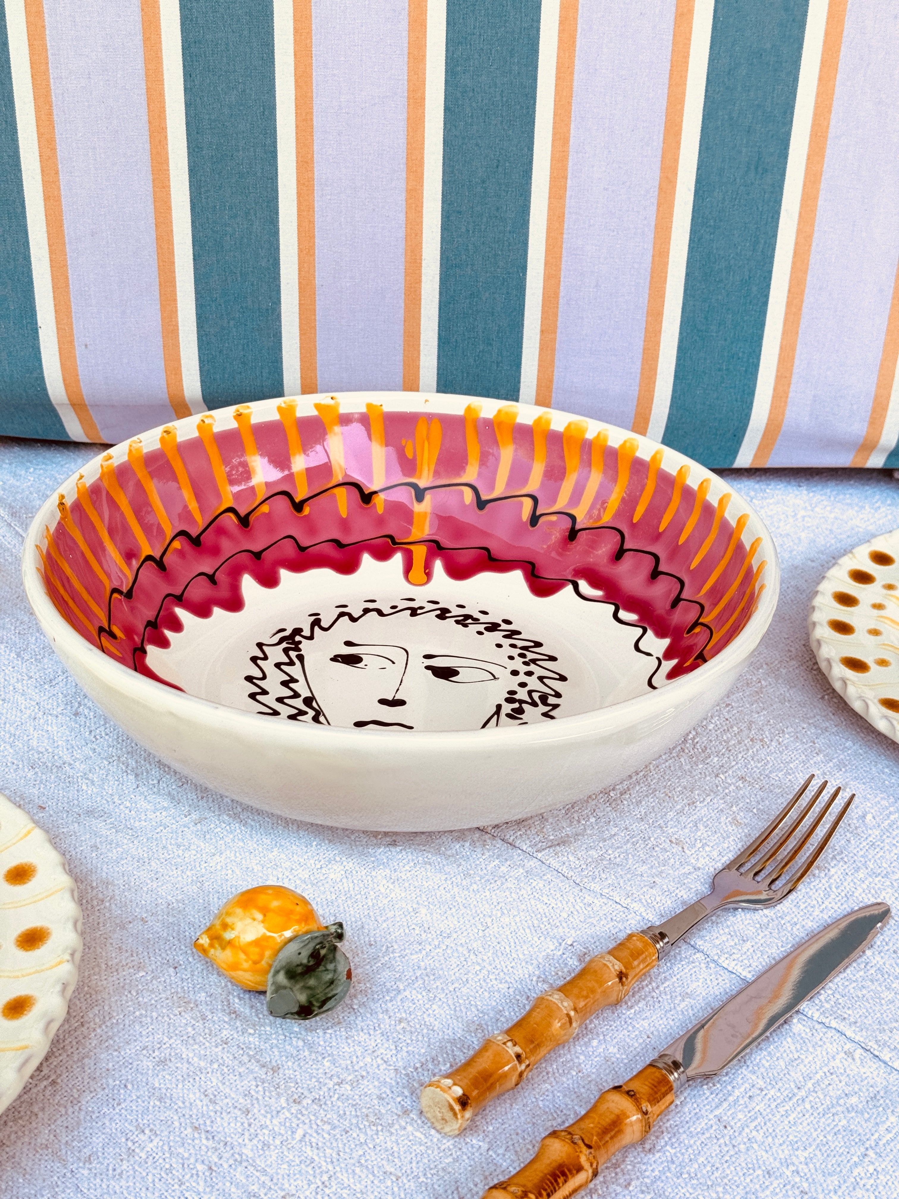 "Unique Art Piece" Salad Bowl - 30cm
