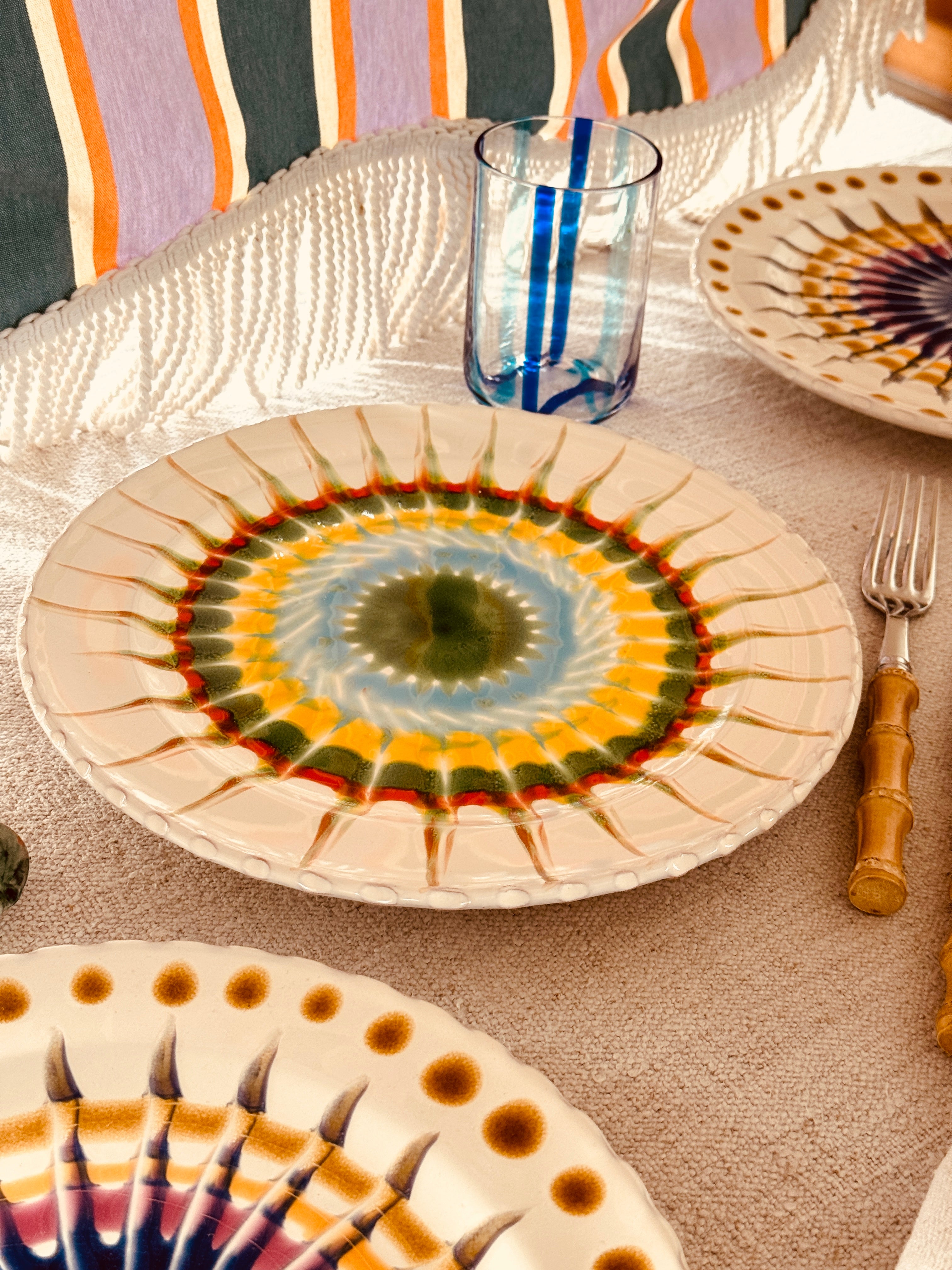 Psychodelic Speiseteller - 27cm "Grand Hotel Riviera 1963"