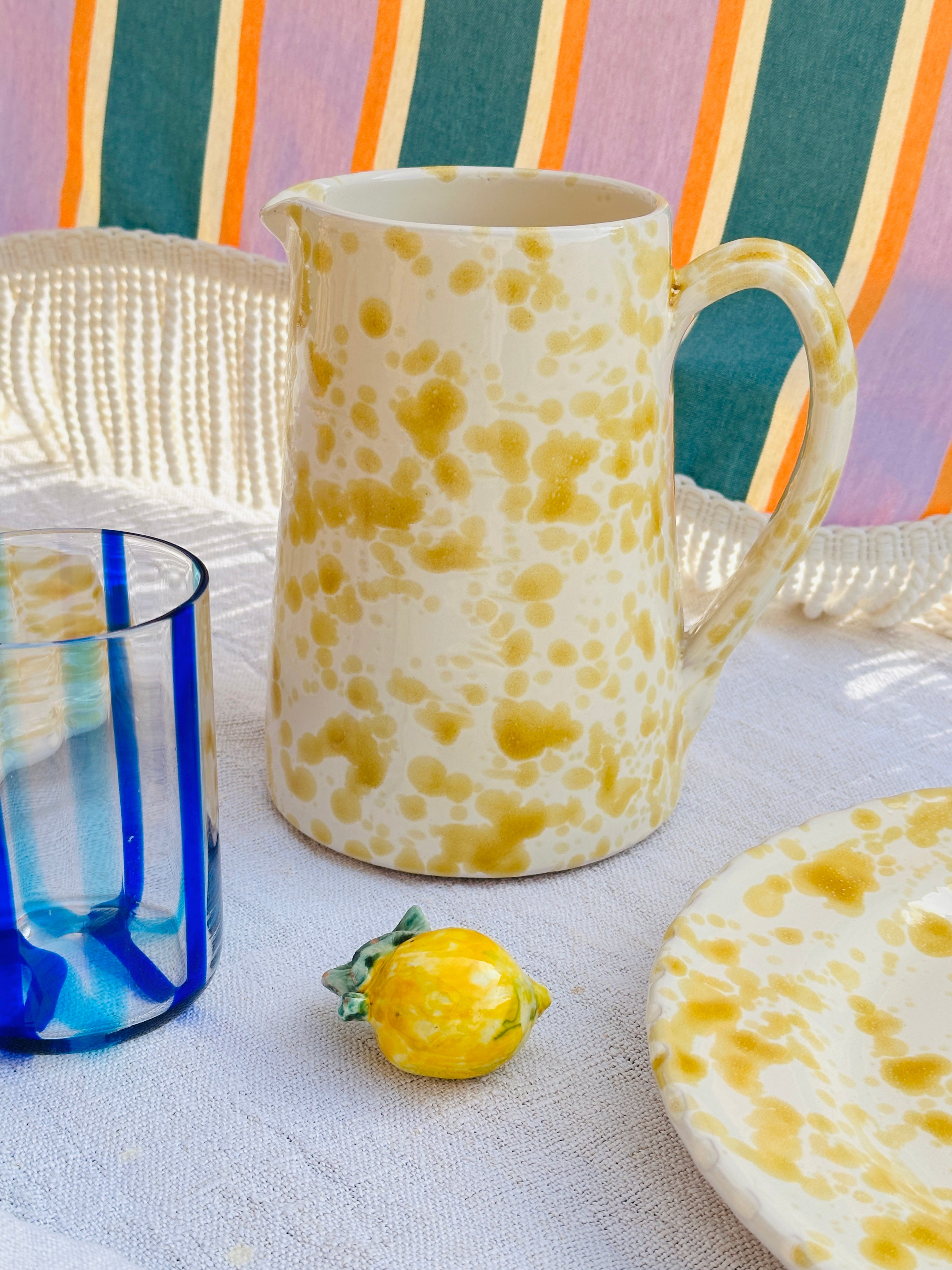 Schizzato Jug with "Honey" Dots